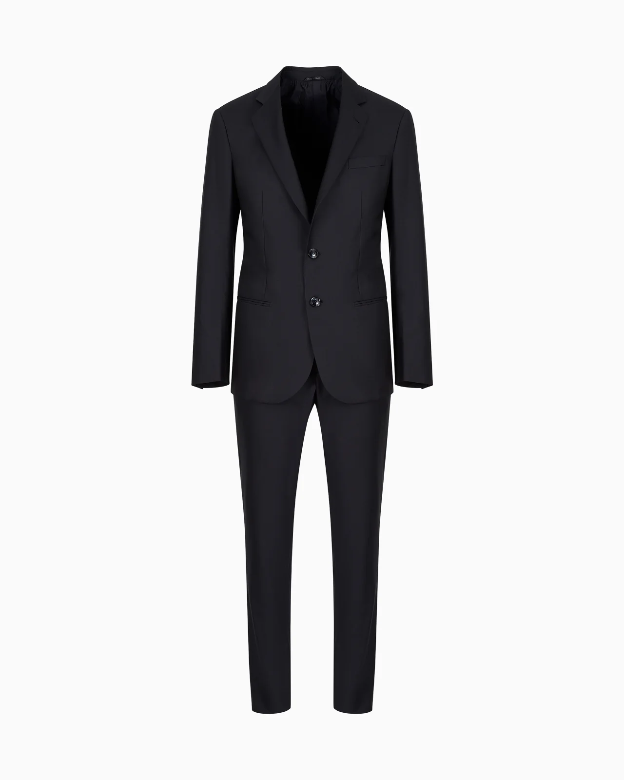 Soho Line single-breasted suit in wool and cashmere - 1