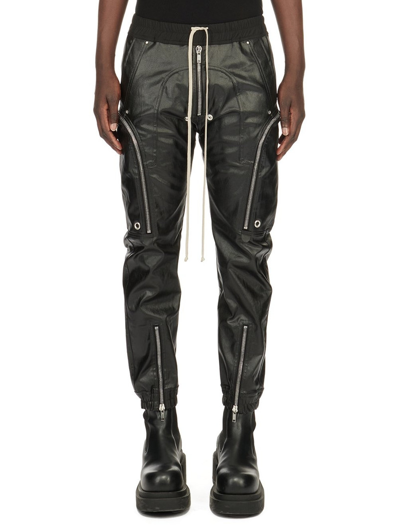 Black Bauhaus Denim Cargo Pants 1