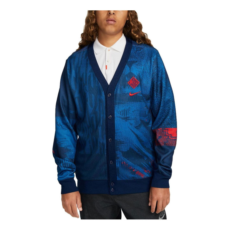 Nike England Dri-FIT Player Cardigan 'Blue' DN1141-492 - 1