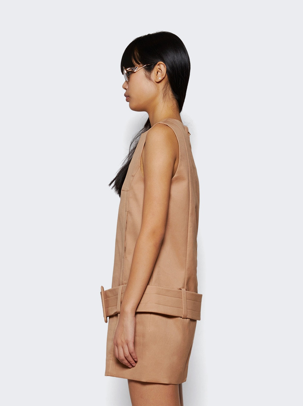 Mini Belted Dress Praline - 3