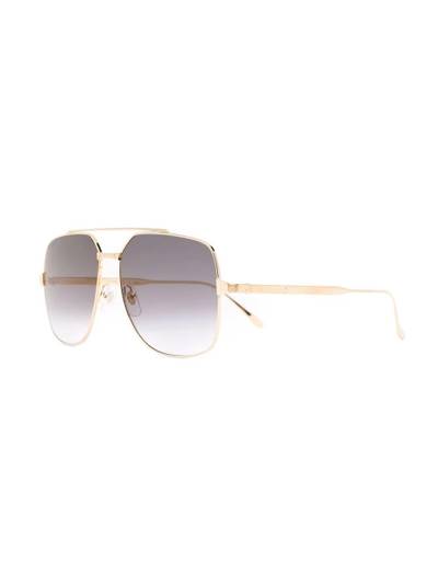 Cartier aviator-frame gradient-lense sunglasses outlook