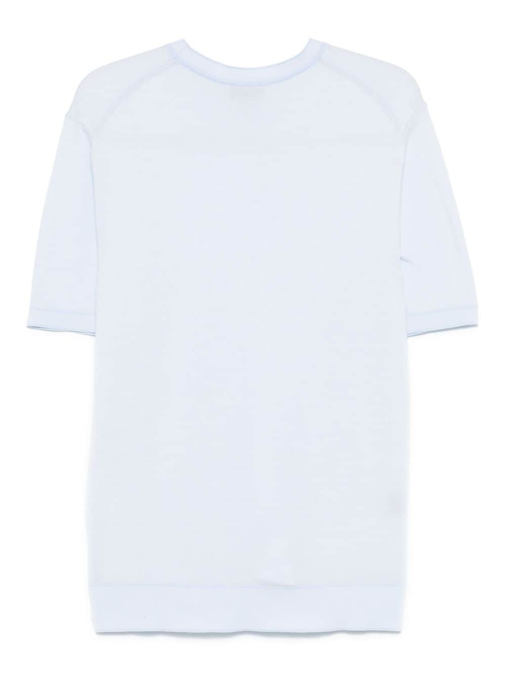 fine-knit T-shirt - 2