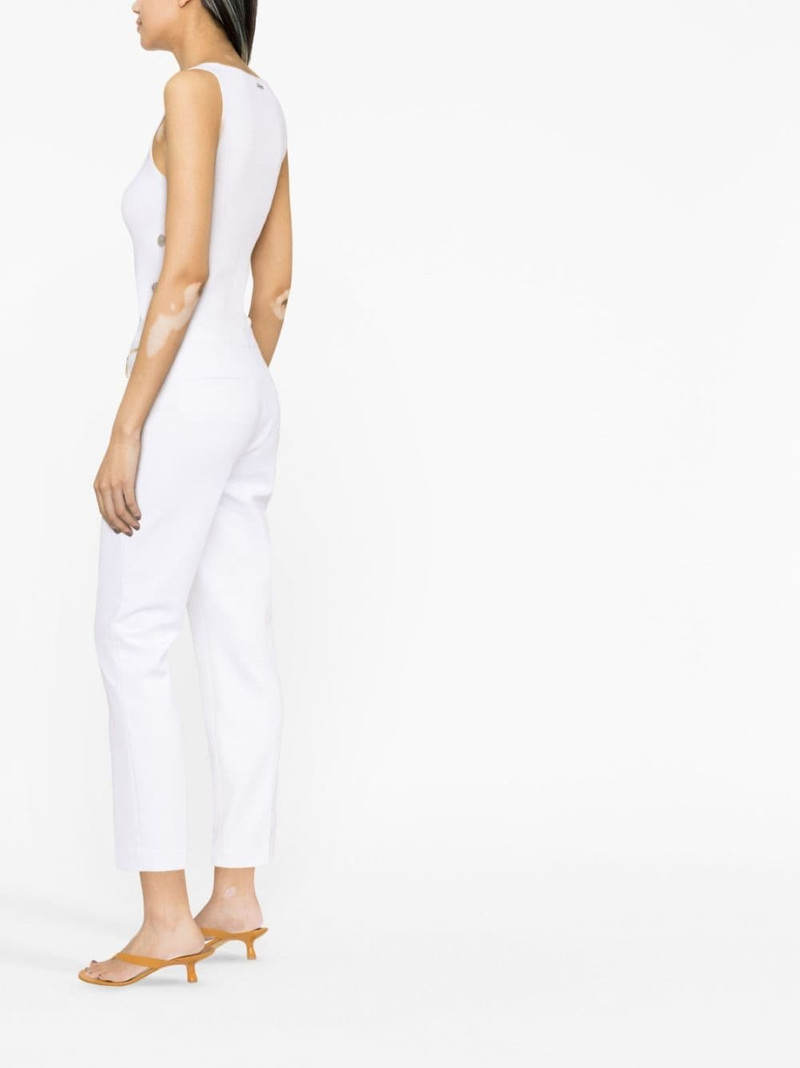 mid-rise slim trousers 3