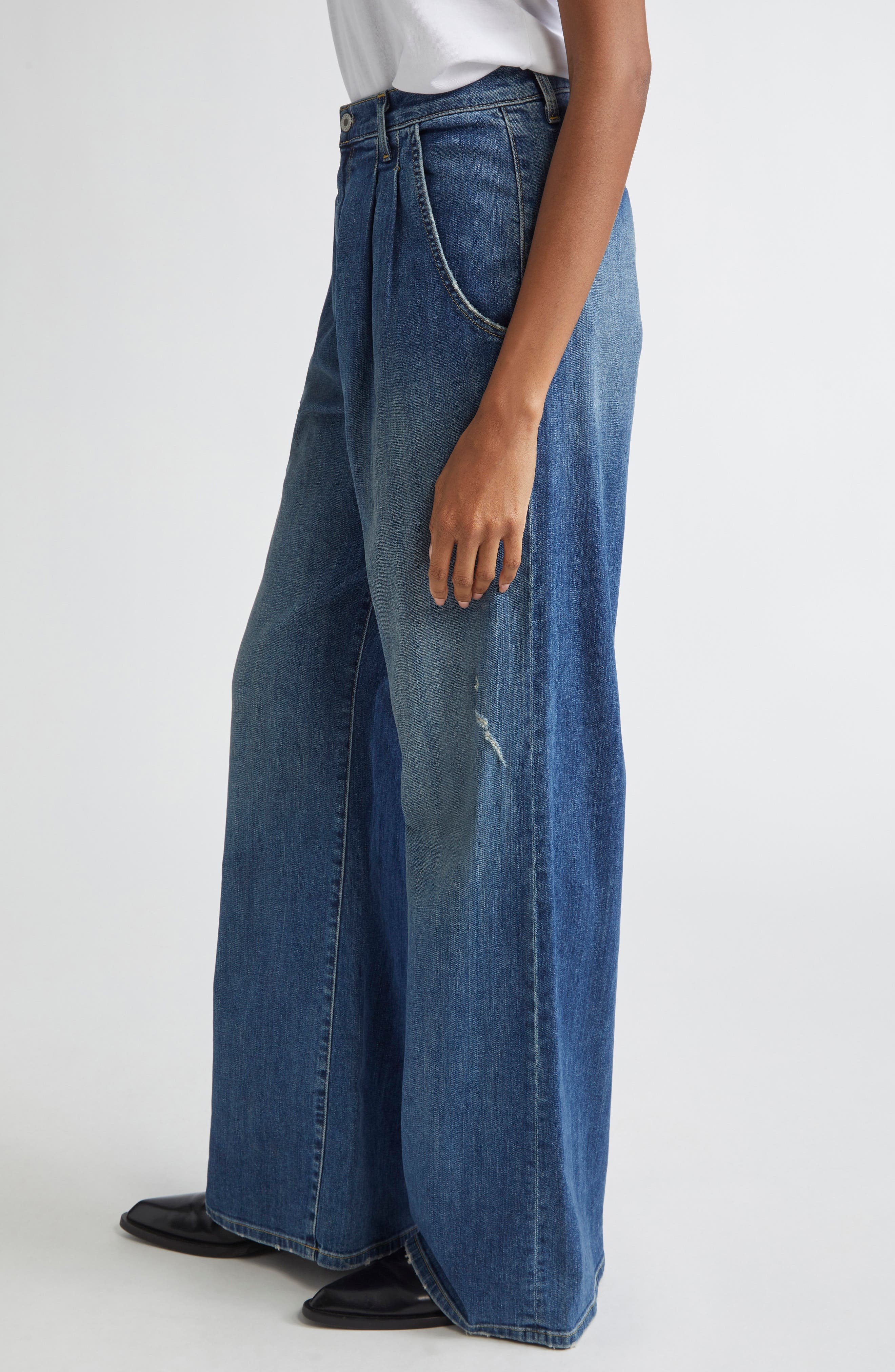Flora High Waist Trouser Jeans - 3