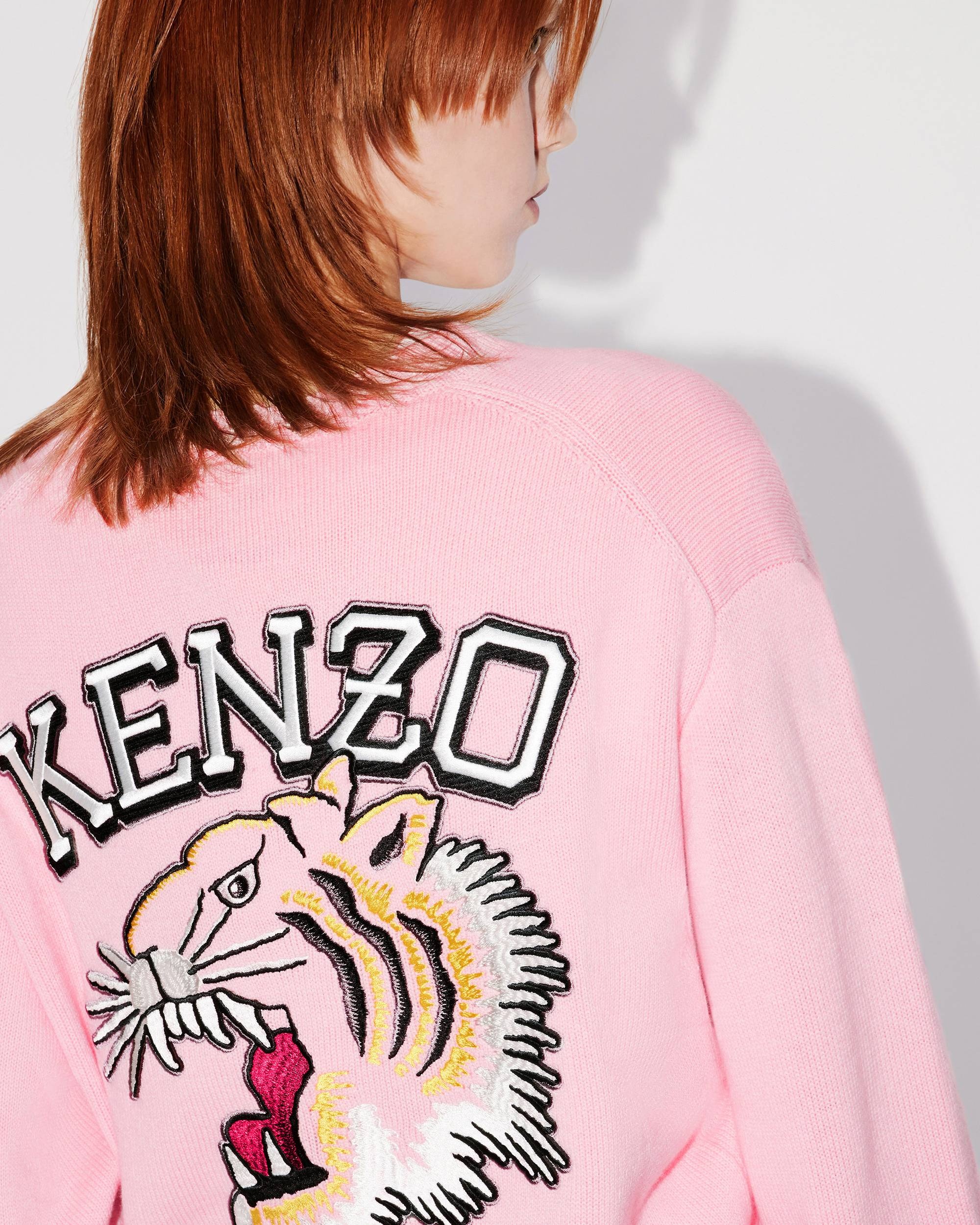 'Varsity Tiger' embroidered jumper - 7