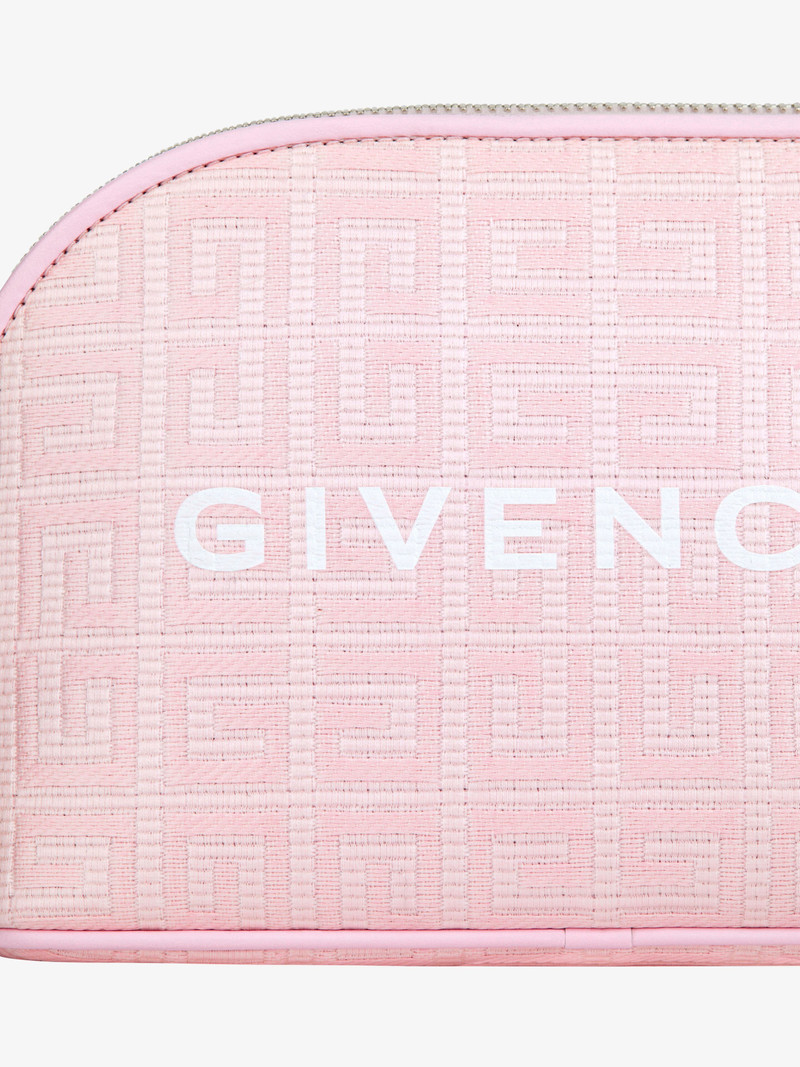 G-ESSENTIALS POUCH IN 4G COATED CANVAS 4