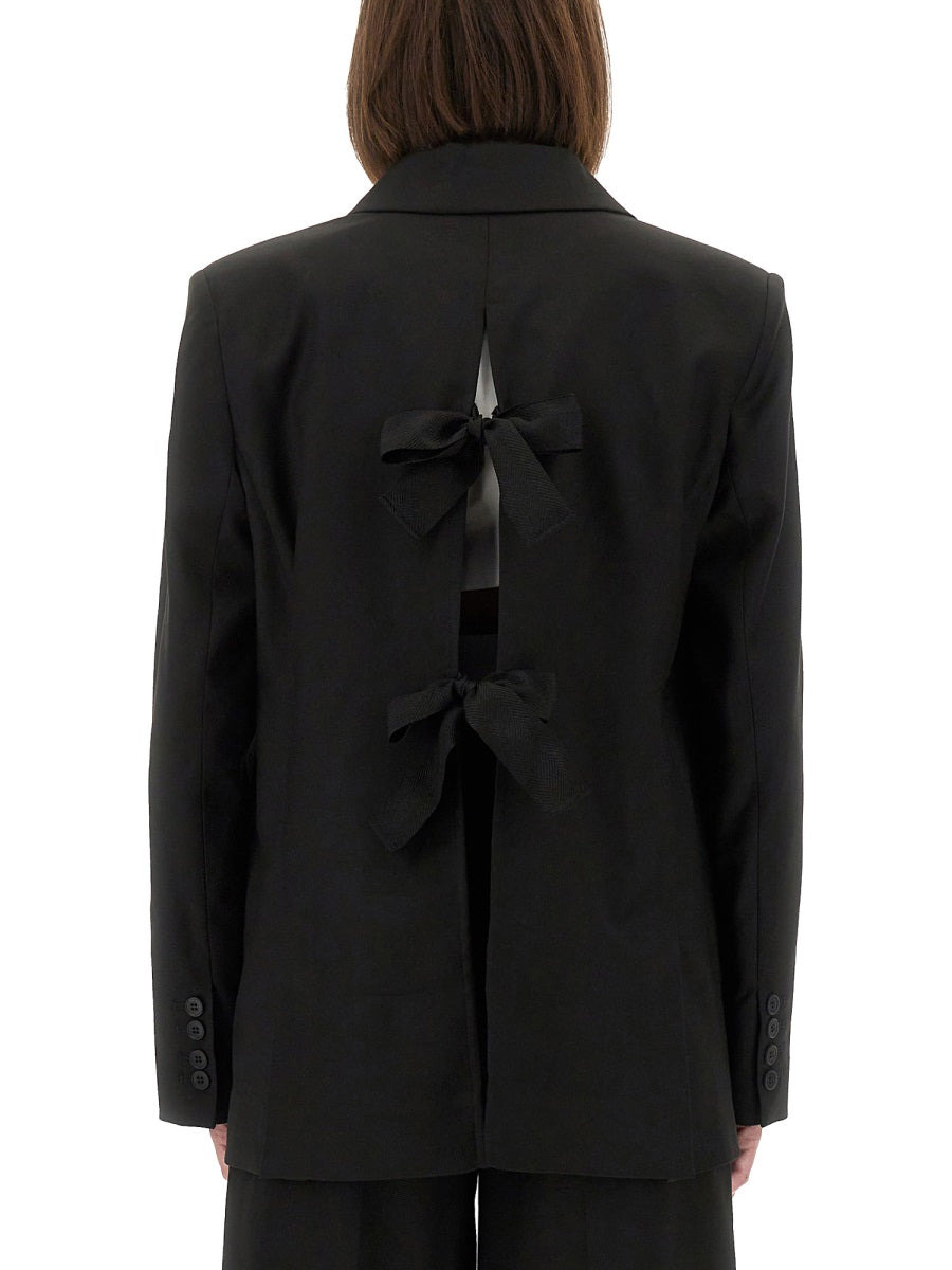 "Pluto" Blazer With Bow - 3