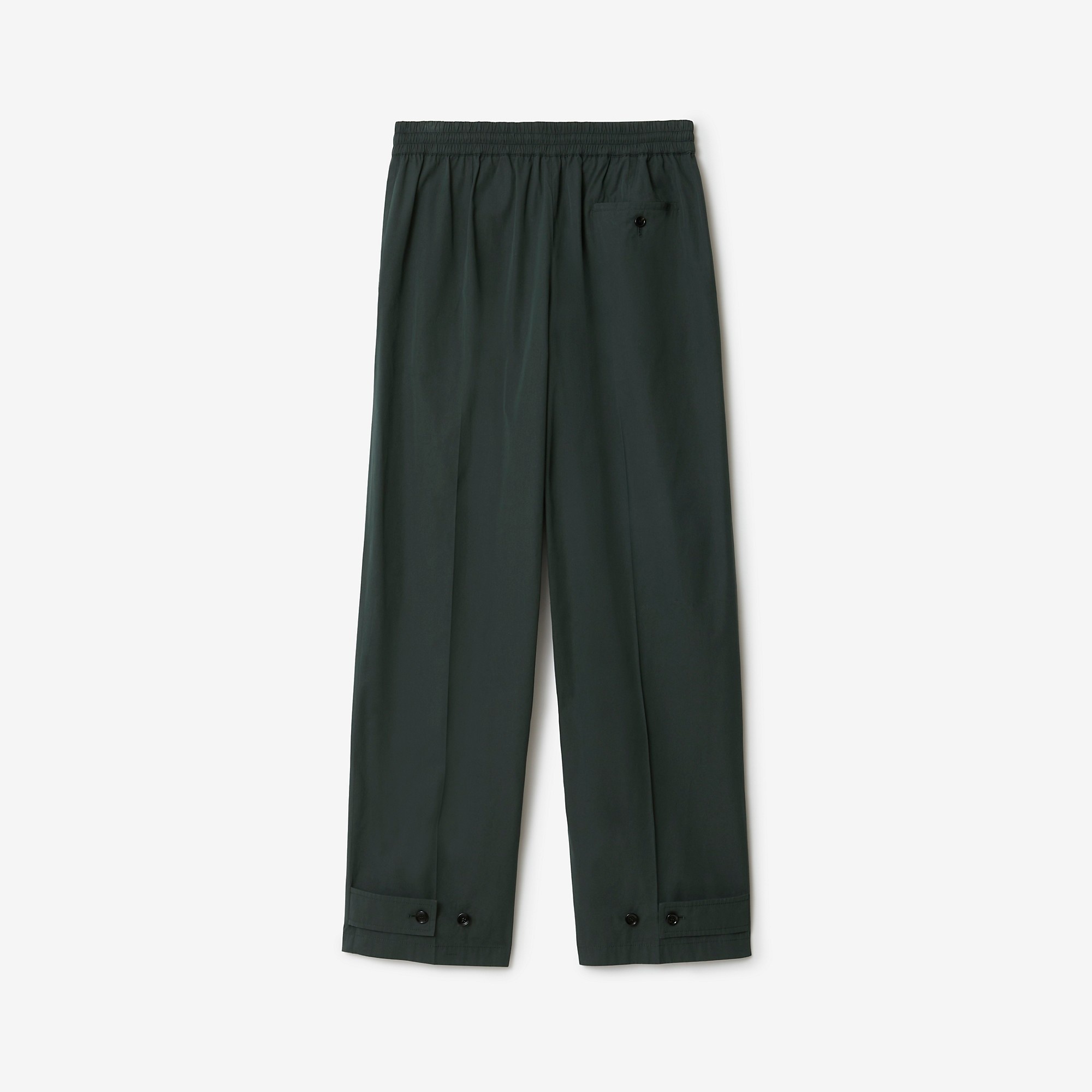 Cotton Blend Tailored Trousers - 6