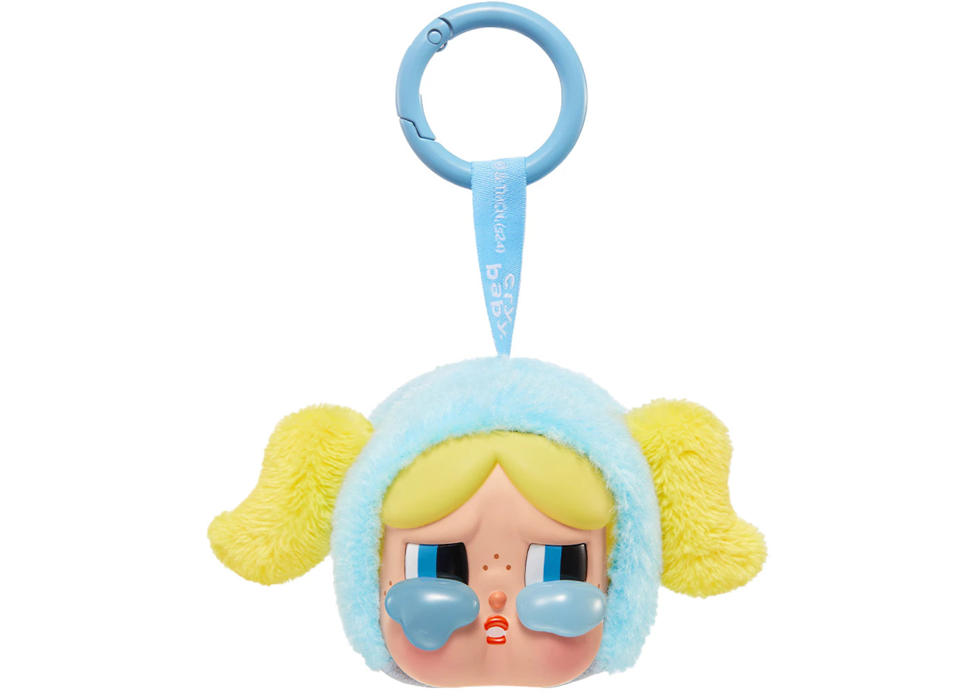 Pop Mart CRYBABY x Powerpuff Girls Series Bubbles Vinyl Face Plush - 1
