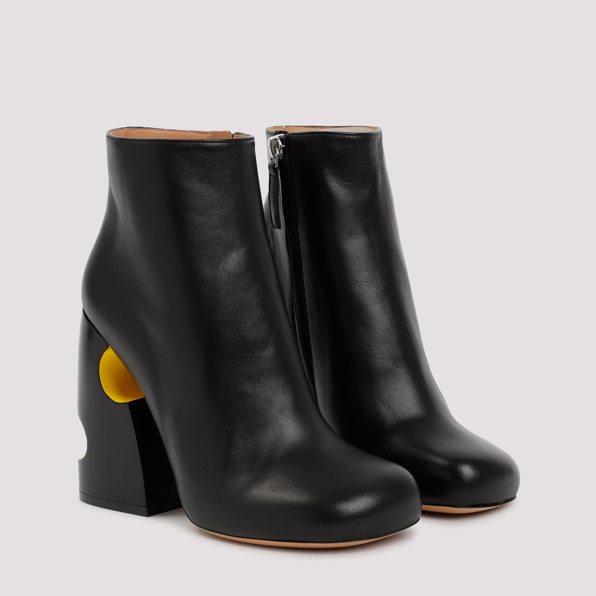 Off White Women Off White Pop Bulky Nappa Ankle Boot - 3
