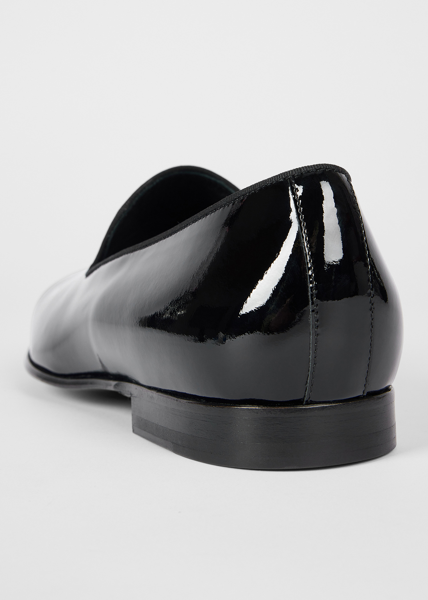 Black Patent Leather 'Rudyard' Loafers - 3