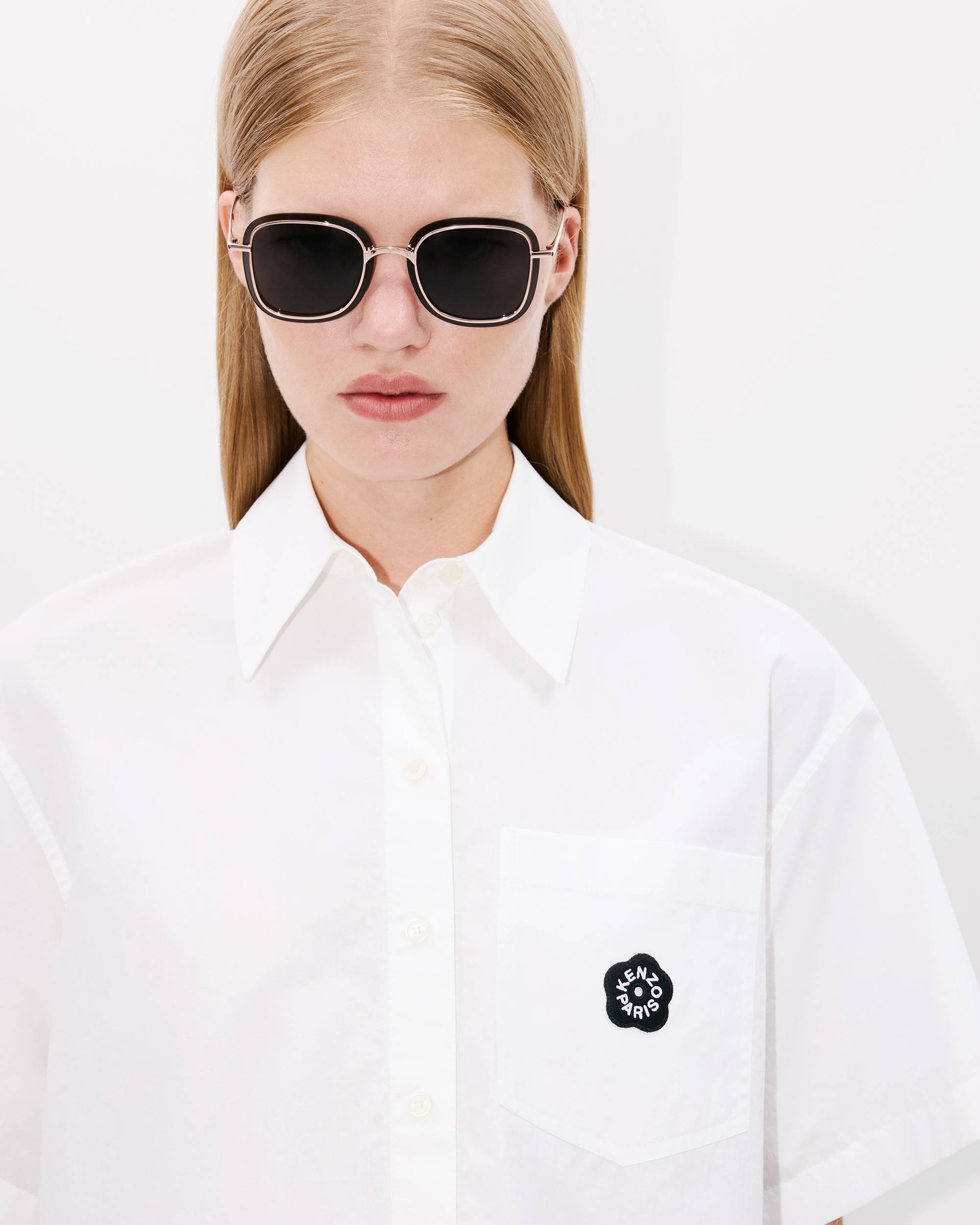 'Boke Flower 2.0' shirt in cotton poplin - 6