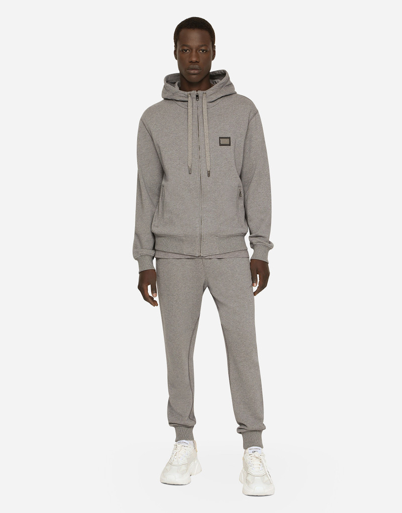 Dolce & Gabbana Jersey jogging pants with branded tag outlook