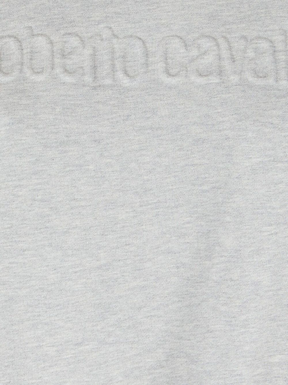 mélange-effect sweatshirt - 4