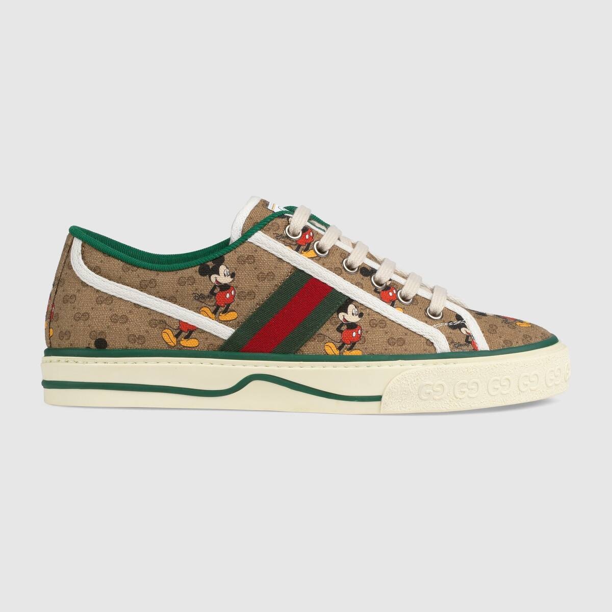 Women's Disney x Gucci Tennis 1977 sneaker with Web - 1