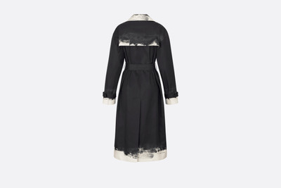 Dior Trench Coat with Removable Macrocannage Vest outlook