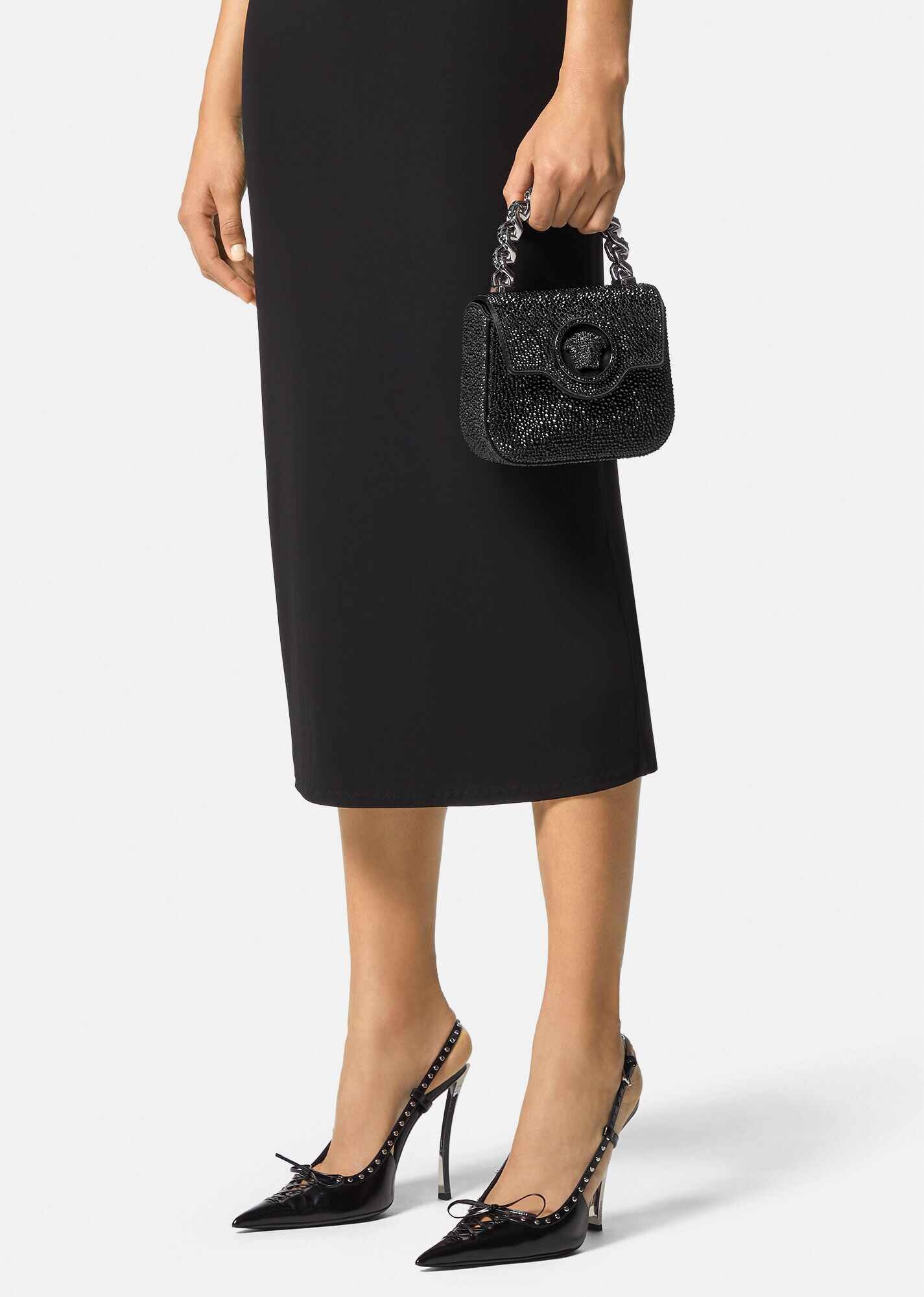 Crystal La Medusa Mini Bag - 6