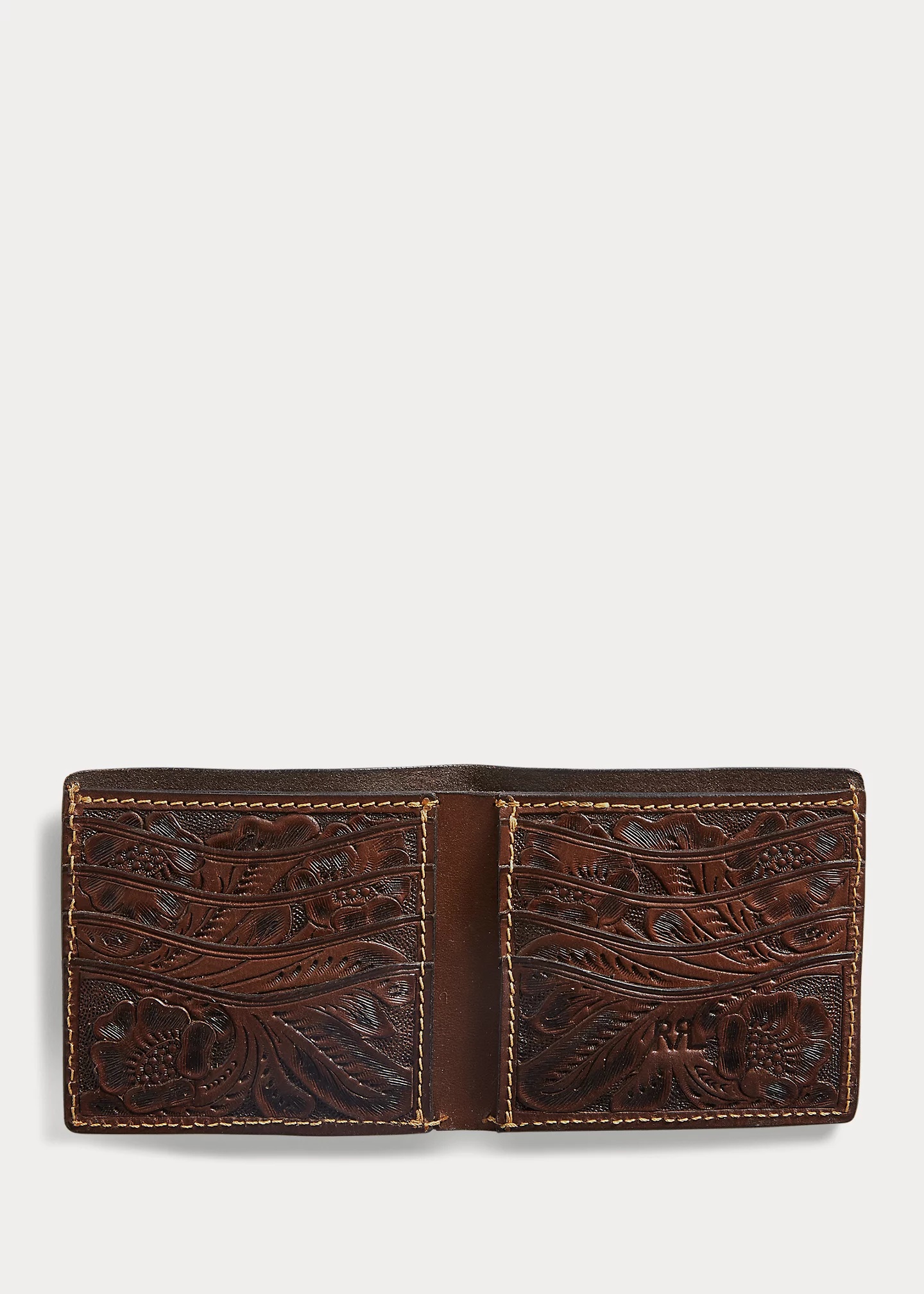 RRL Hand-Tooled Leather ダブルアールエル Porter RRL Keyfob Hand Tooled Leather Brown – Frans Boone Store