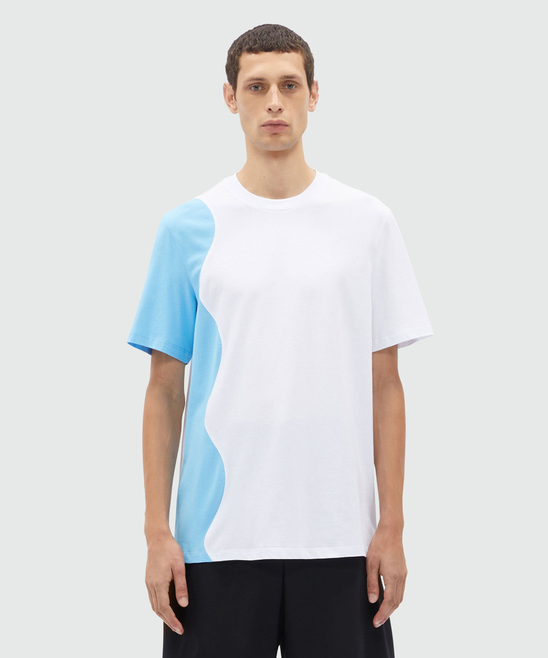 MSGM MSGM Waves jersey T-Shirt outlook