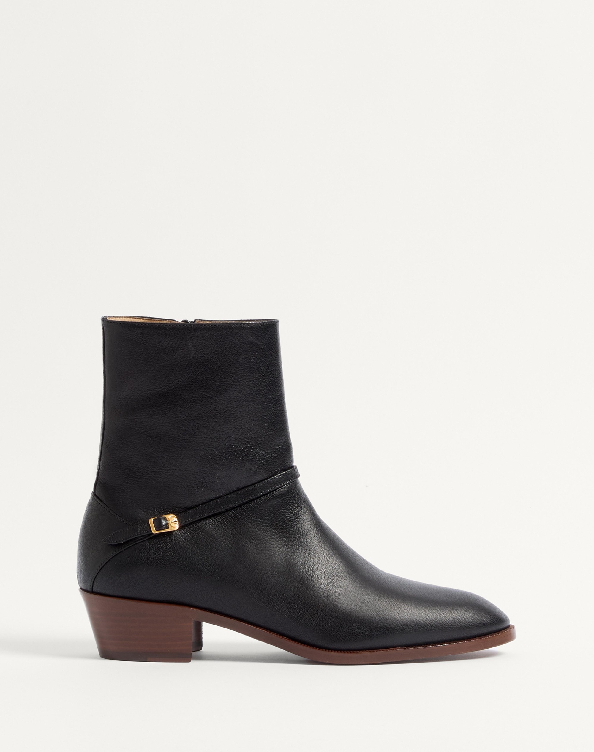 PAT ANKLE BOOT IN KIDSKIN - 1