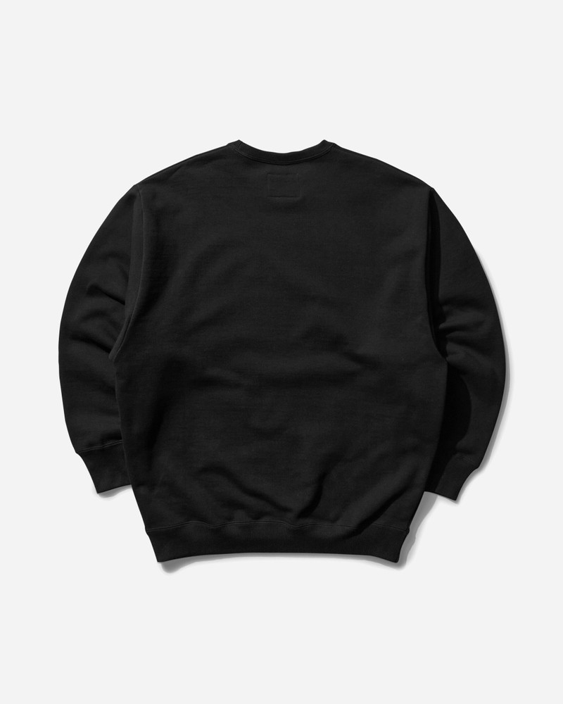 WTAPS Men's Academy Crewneck Sweatshirt Black outlook