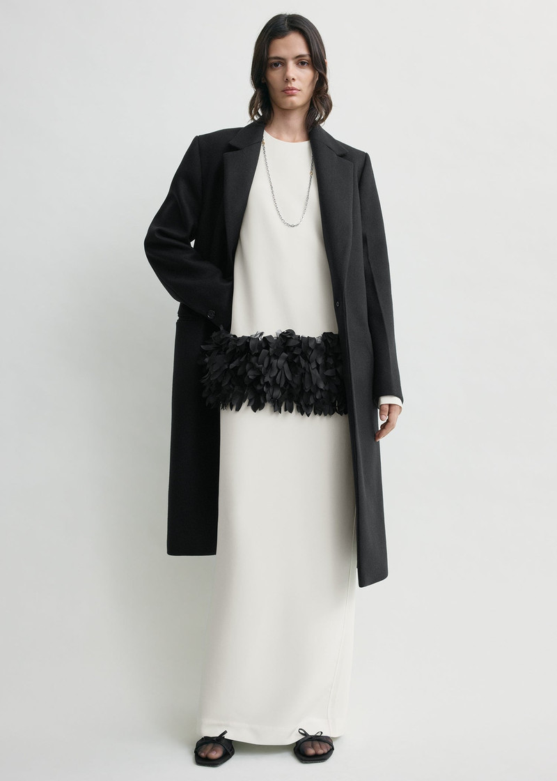 TOTEME Petal dress off-white outlook