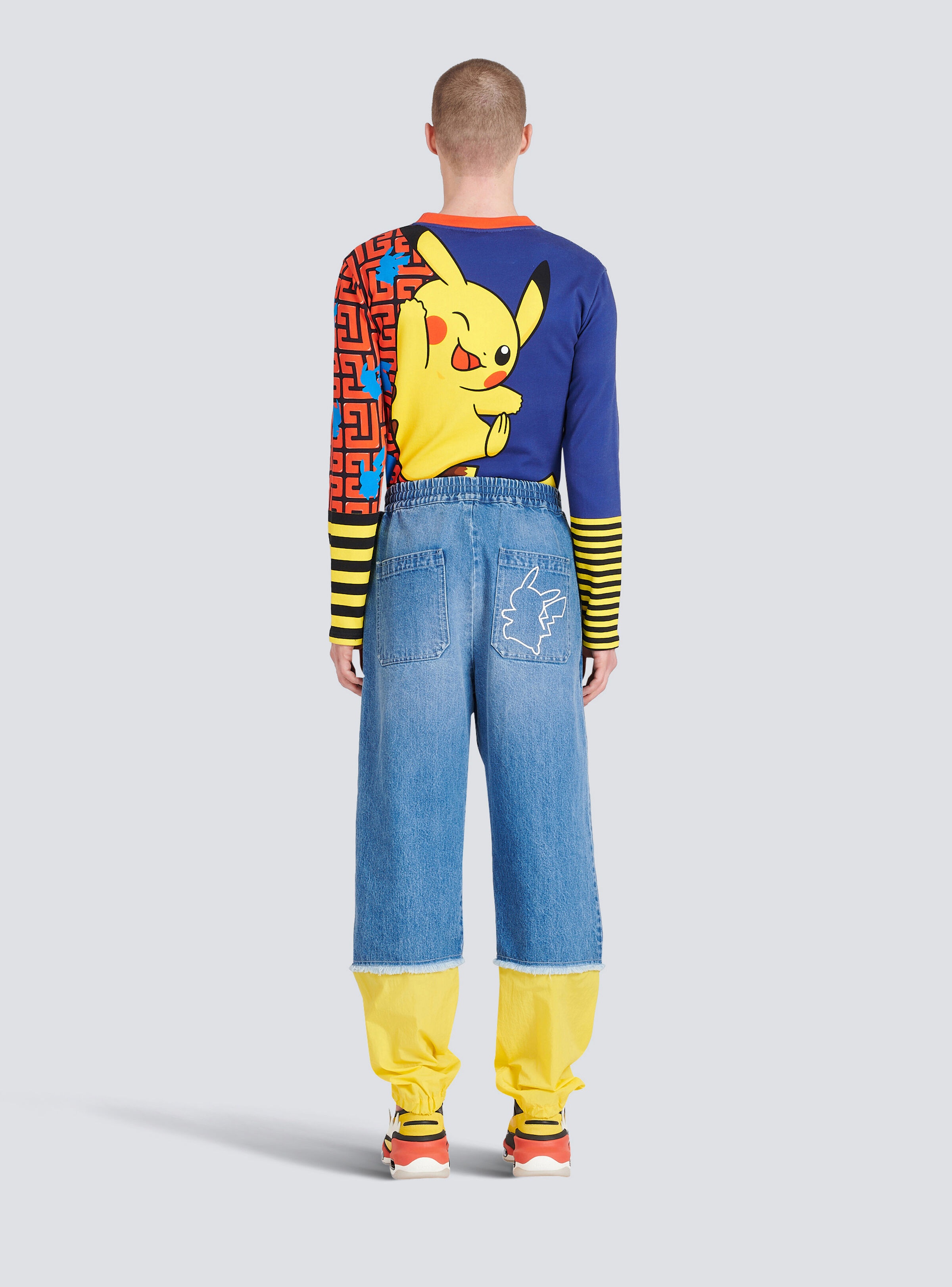 Unisex - Nylon cargo jeans - 4