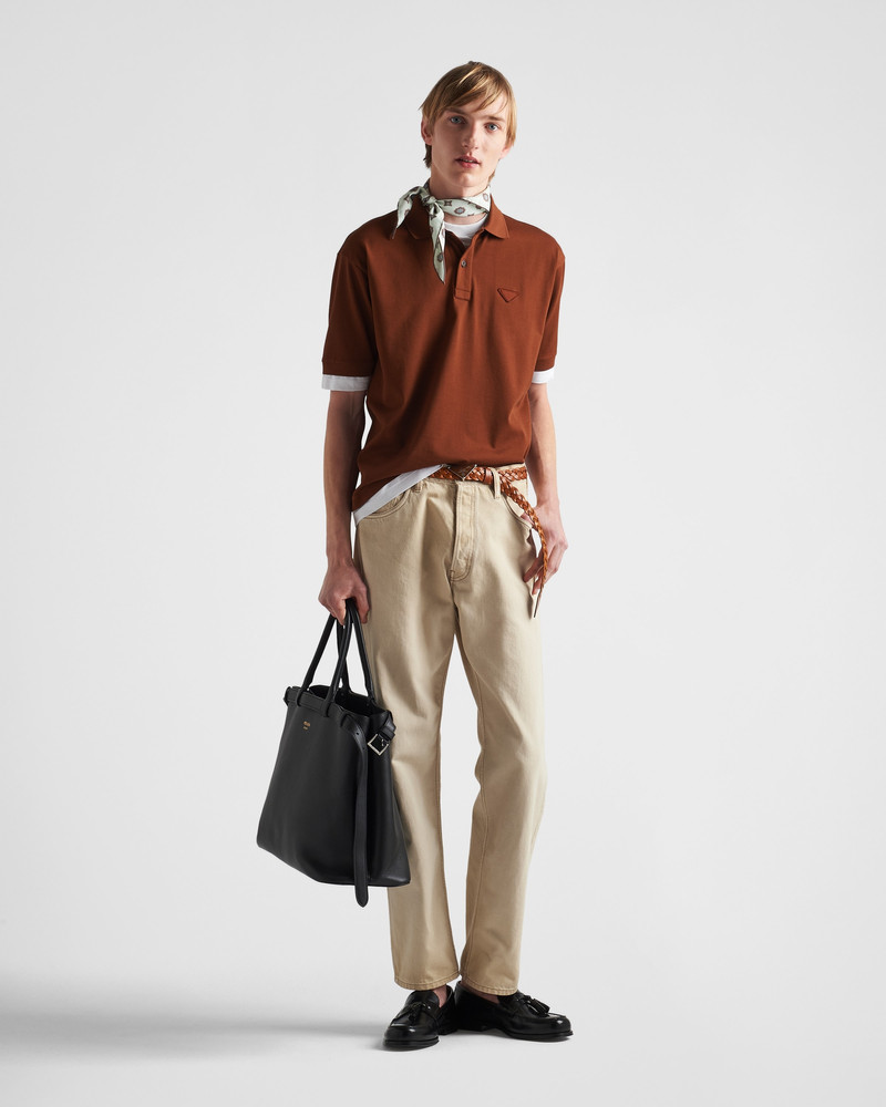 Prada Cotton polo shirt outlook