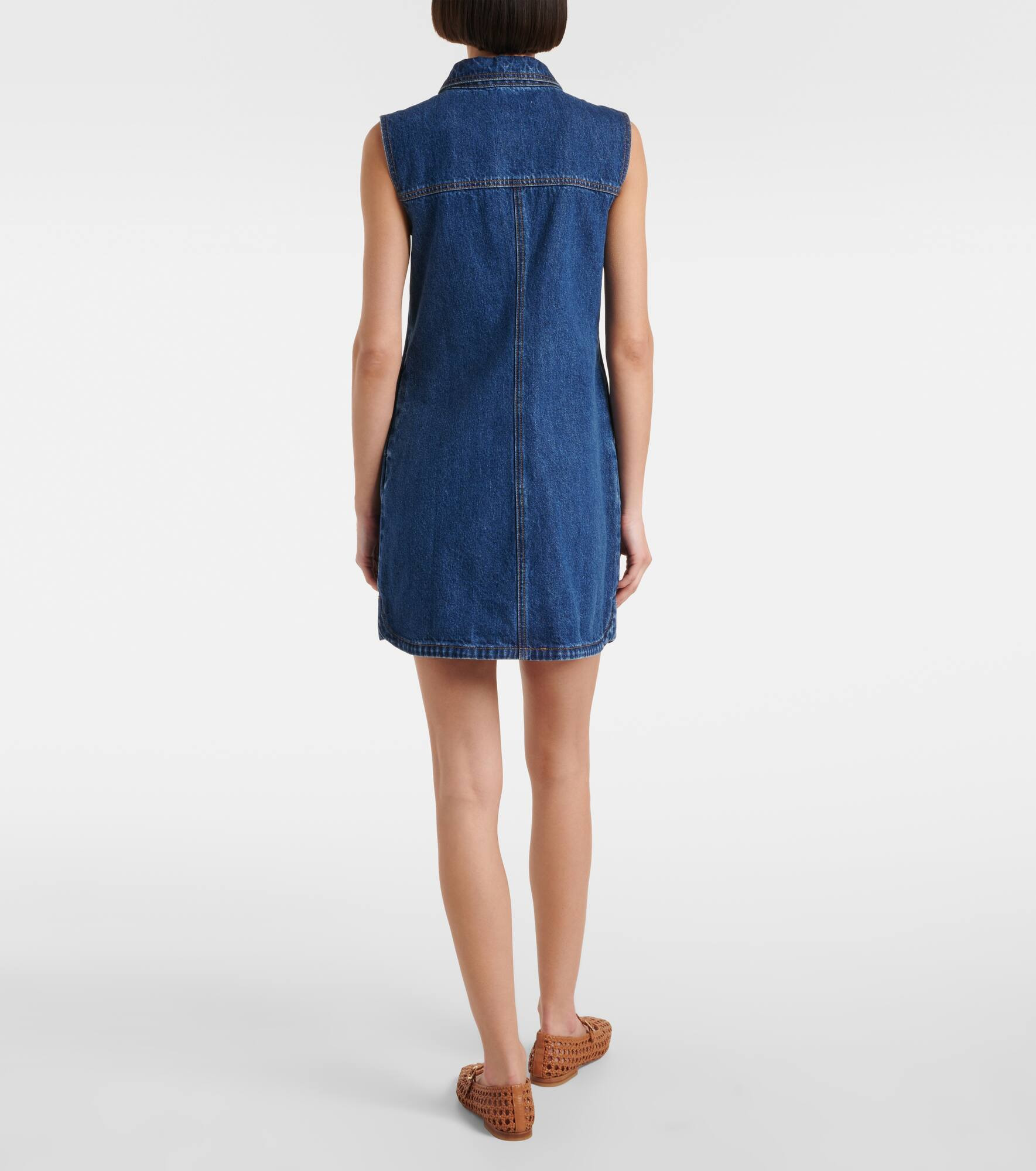 Denim minidress - 3