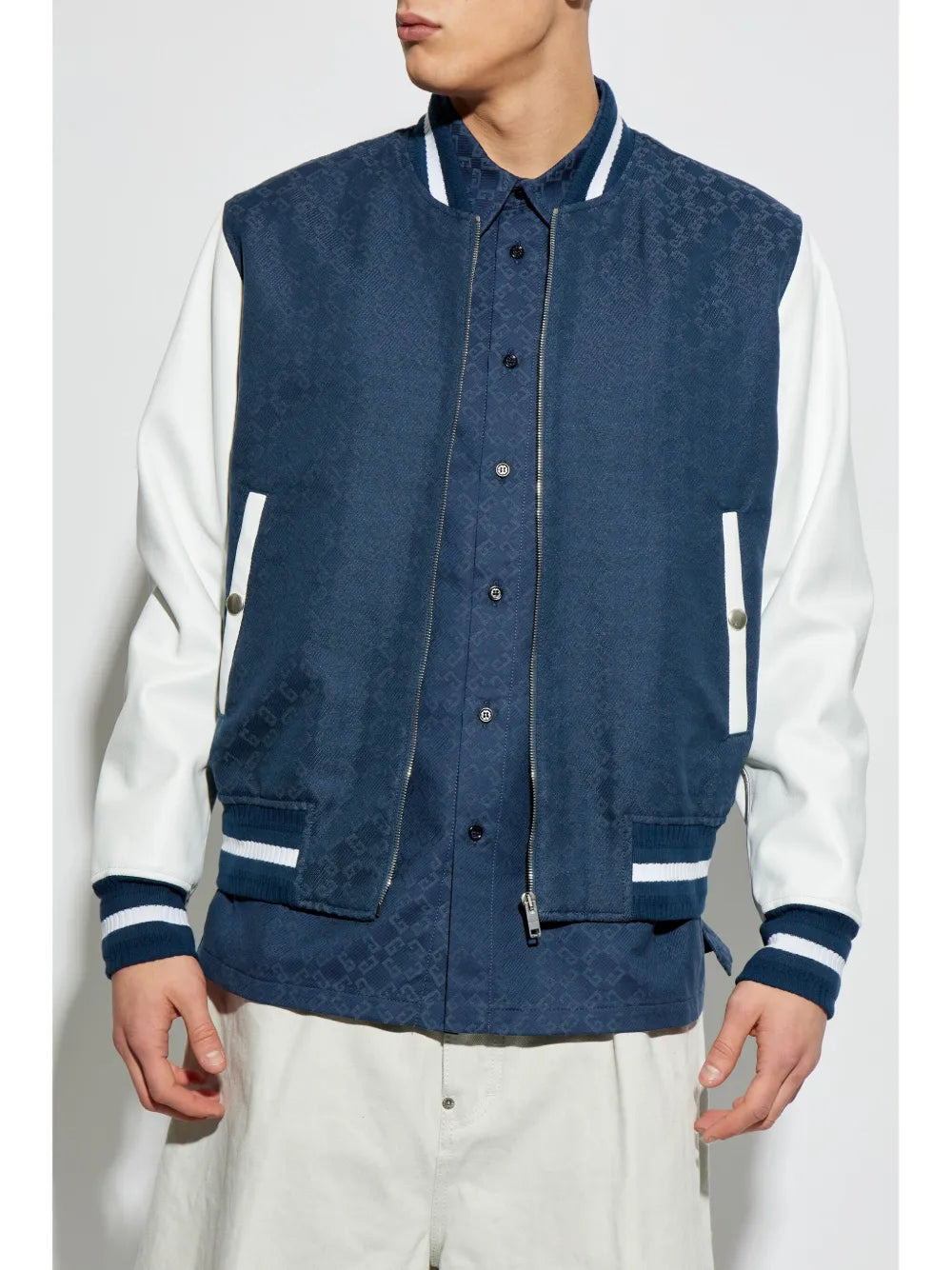 Bomber varsity en denim - 3