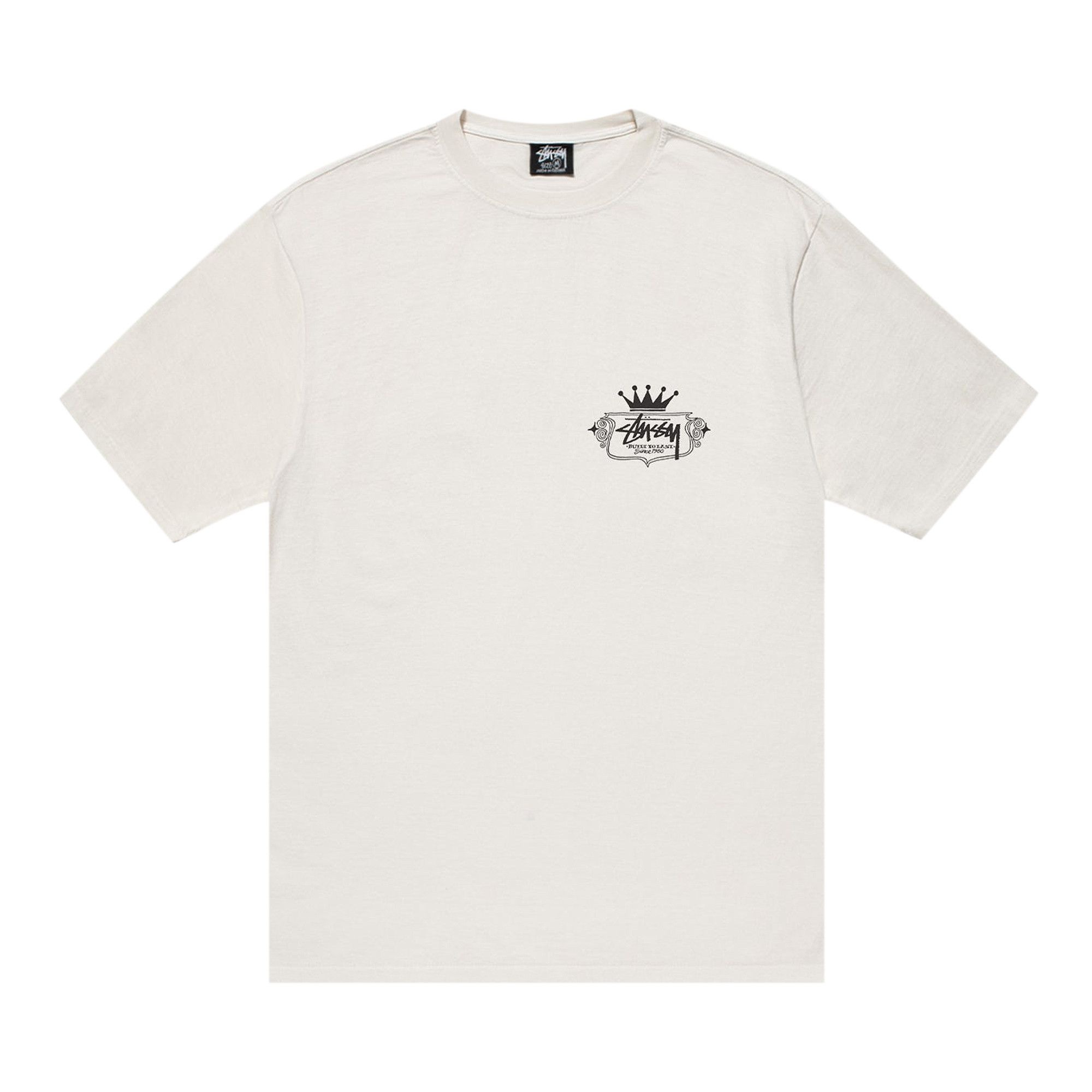 Stussy Built To Last Tee 'Natural' - 1