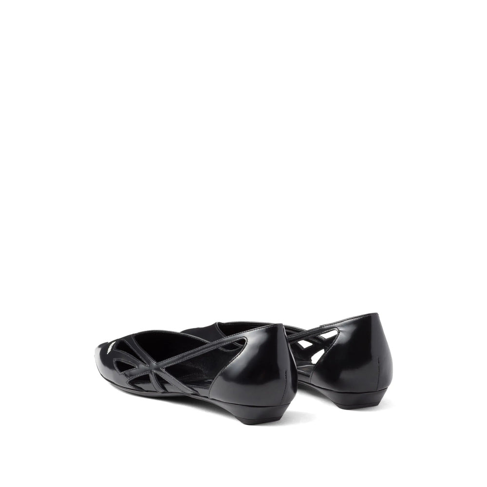 Prada Black Ballet Flats Women - 6