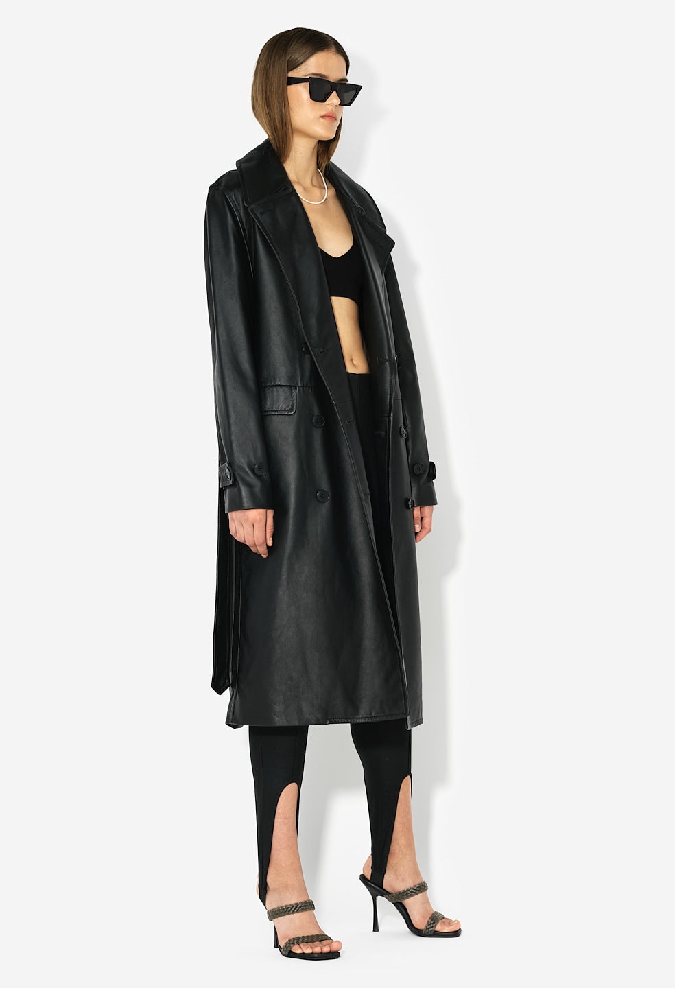 LEATHER TRENCH - 3