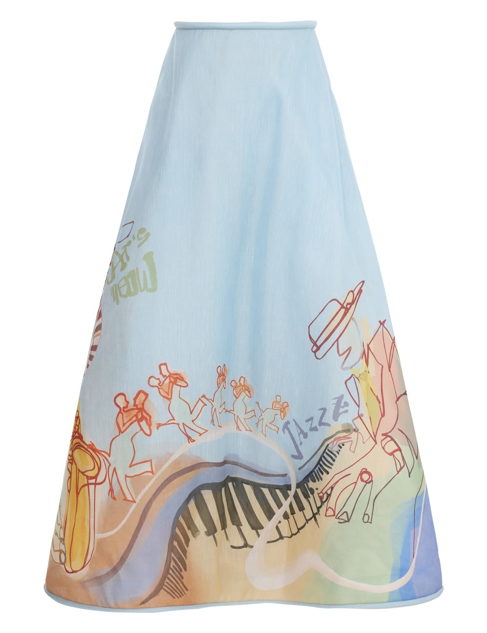 MATCHMAKER POSTER FLARE SKIRT - 1