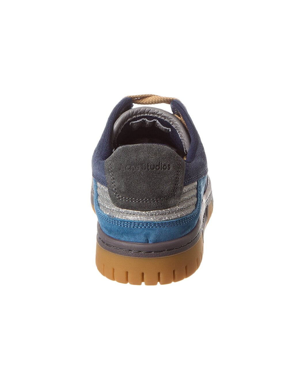 Acne Studios Low Fuzzy Leather & Suede Sneaker - 3