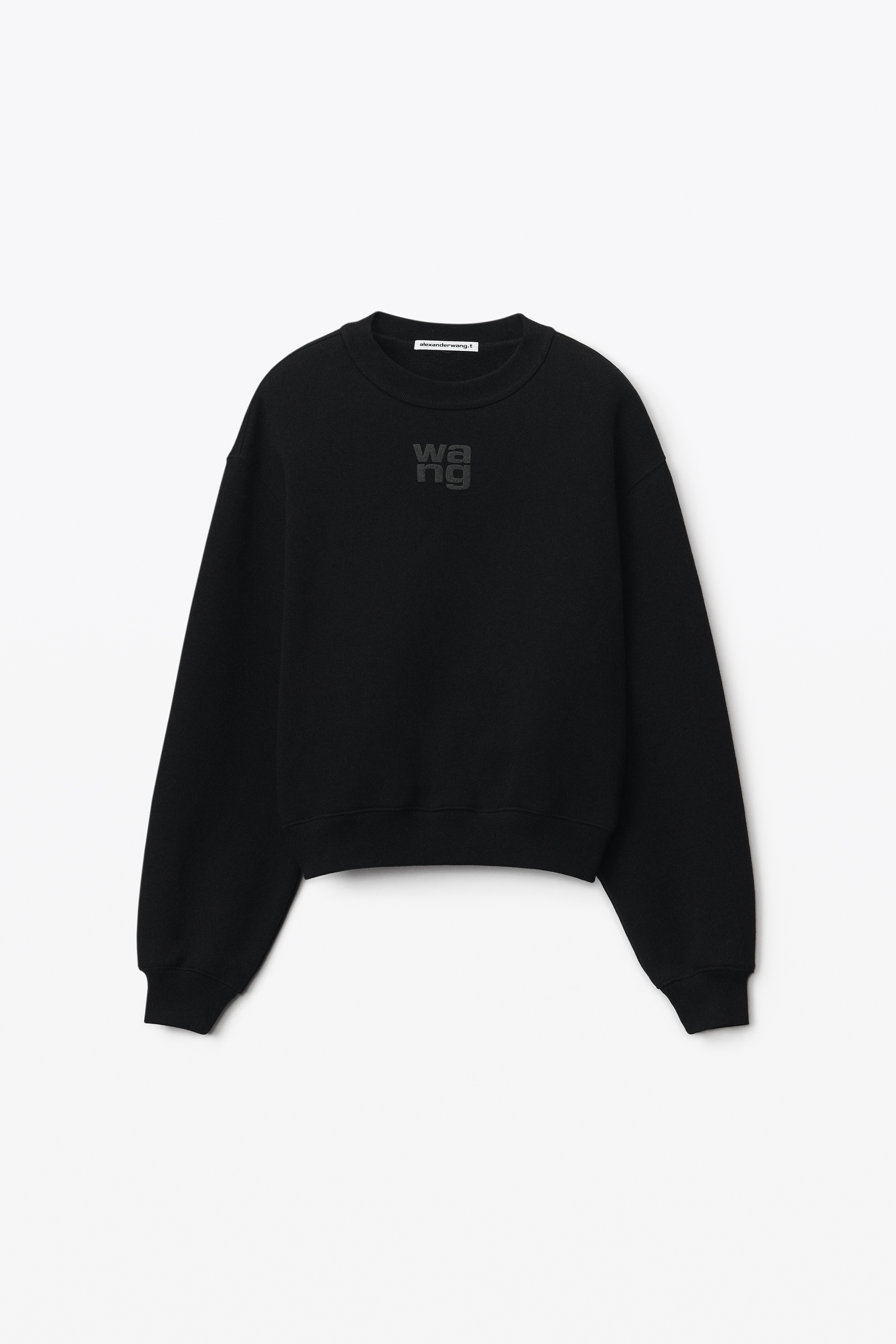 PUFF LOGO SWEATSHIRT IN STRUCTURED TERRY - 1