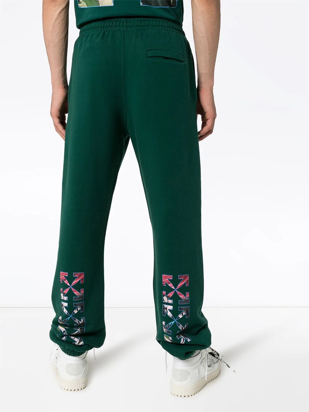 Arrows print track pants - 3