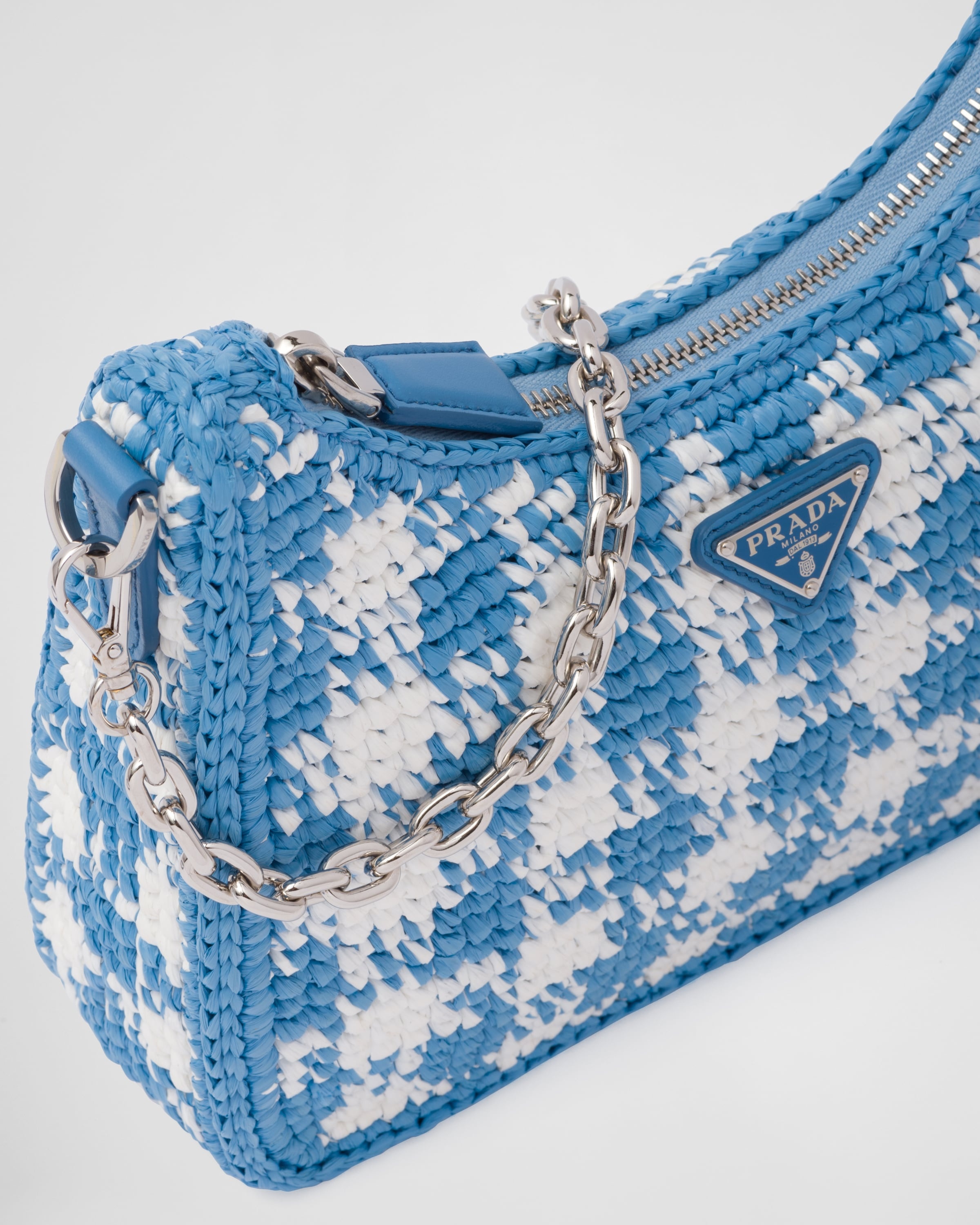 Prada Re-edition crochet mini-bag - 6