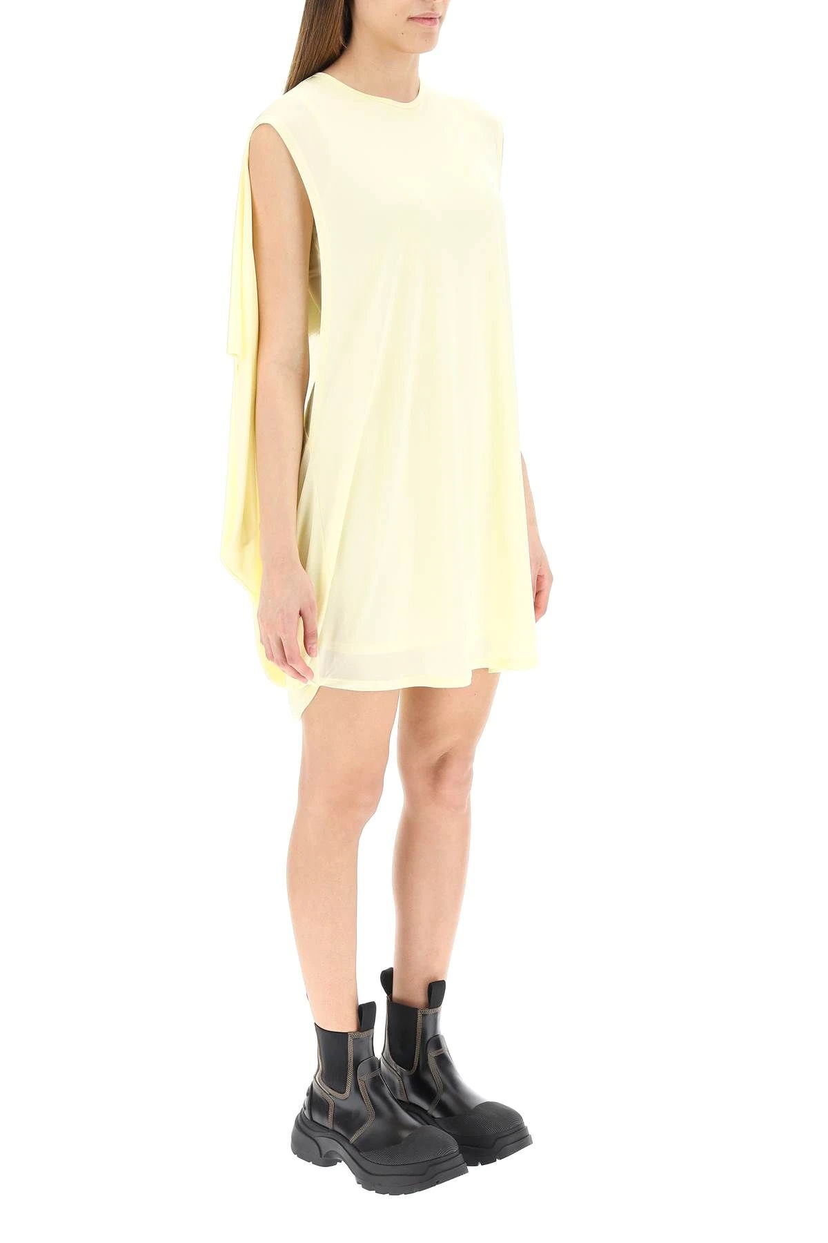 SILK JERSEY TUNIC DRESS - 3