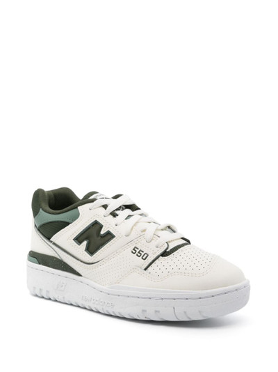 New Balance 550 panelled leather sneakers outlook