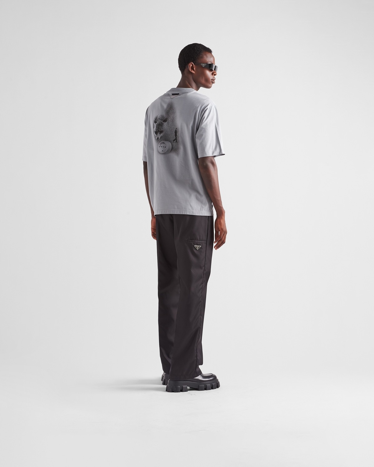 Printed cotton T-shirt - 5