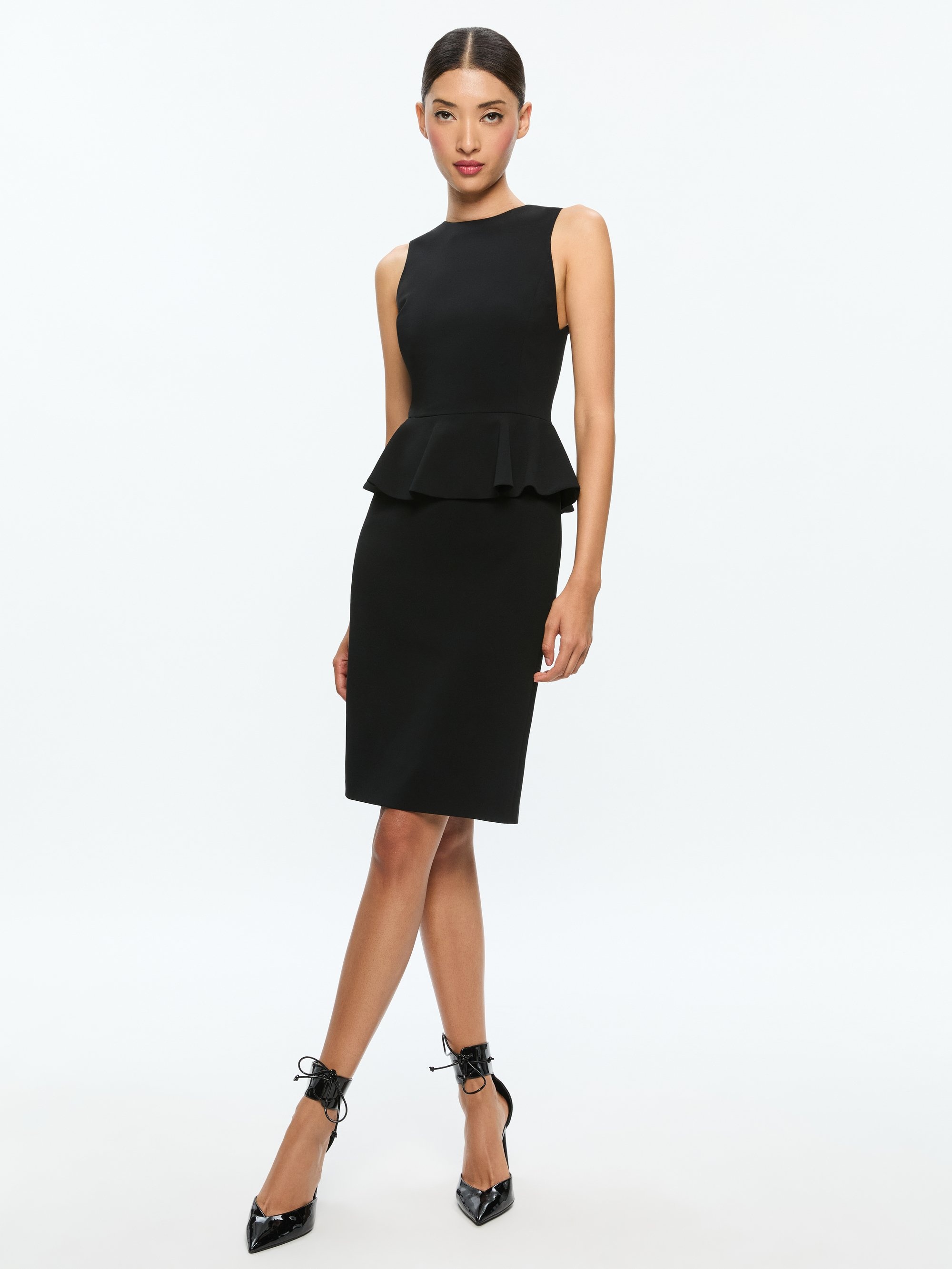 POPPY PEPLUM MIDI DRESS - 5