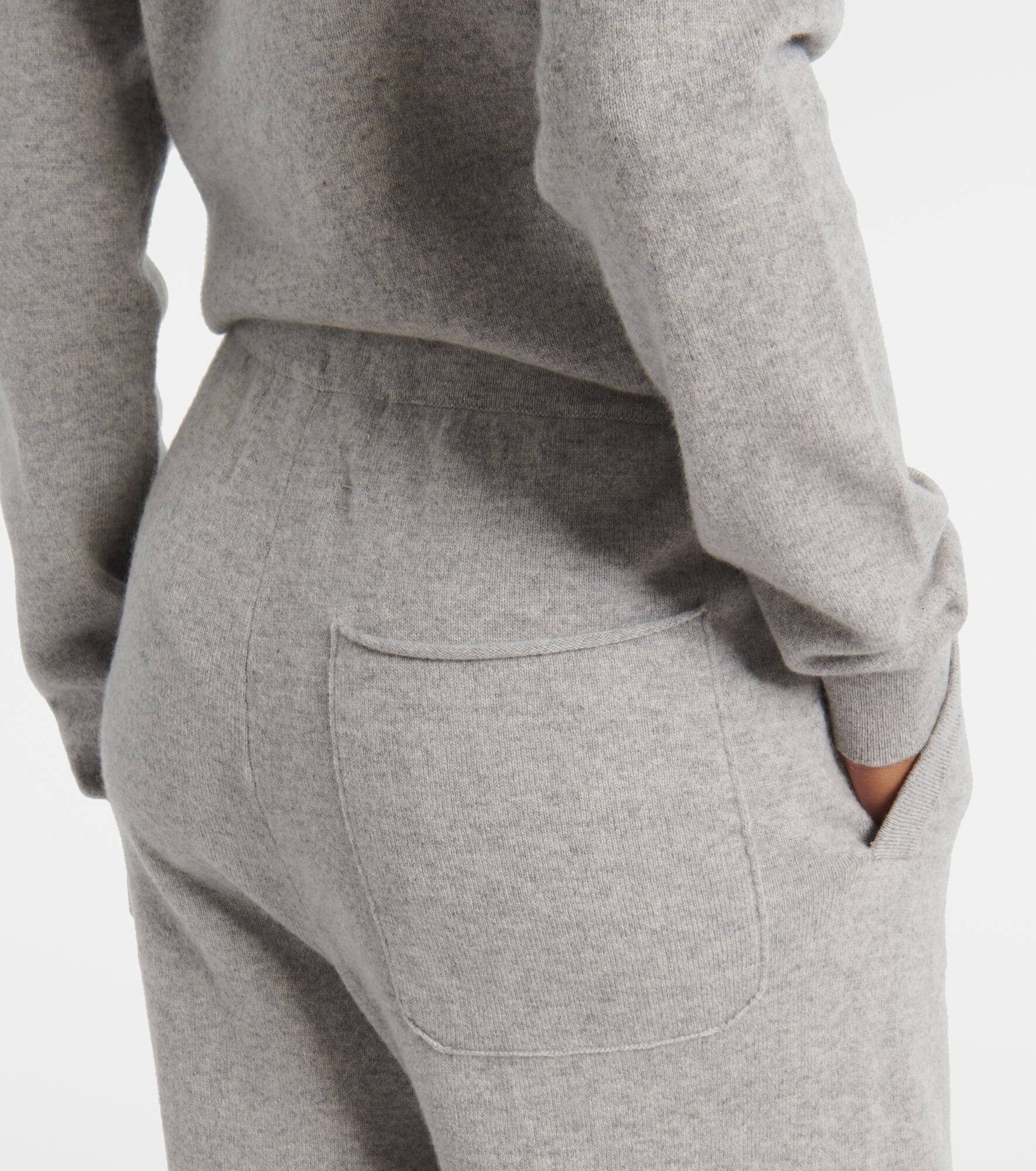 Rush cashmere-blend straight pants - 6