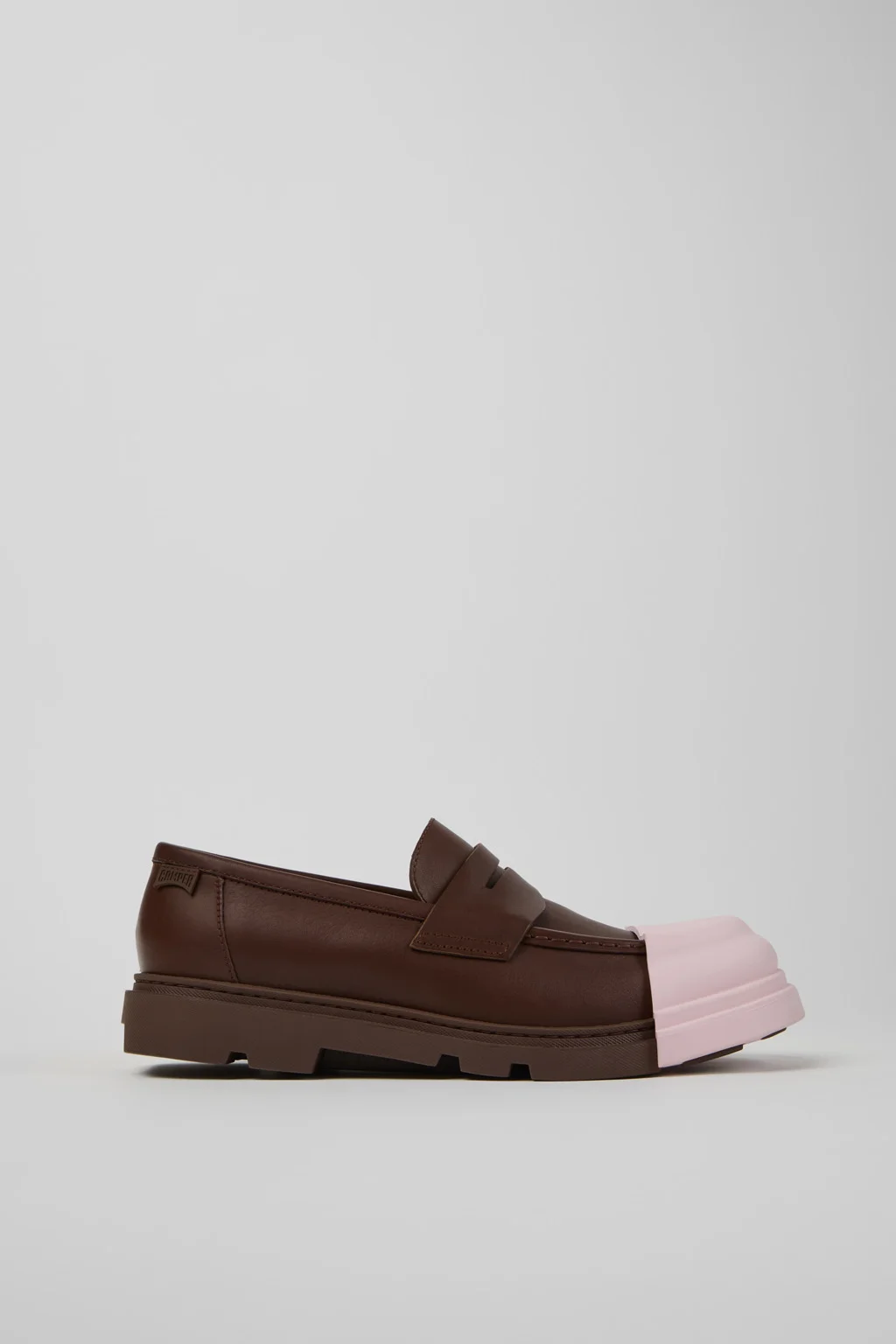Junction Brown Leather Moccasins/Nautical Shoes for Men. - 1