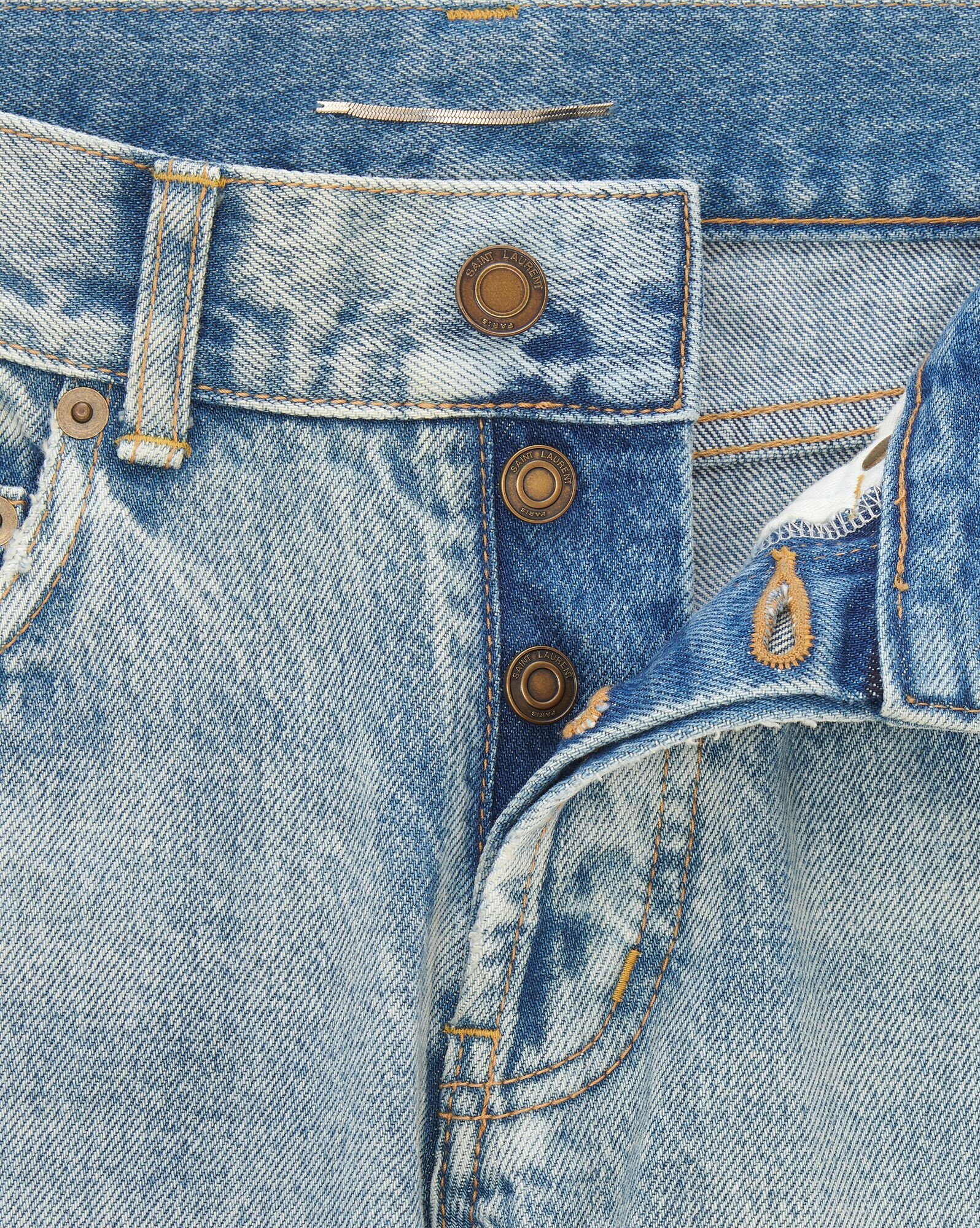slim-fit jeans in santa monica blue denim - 3