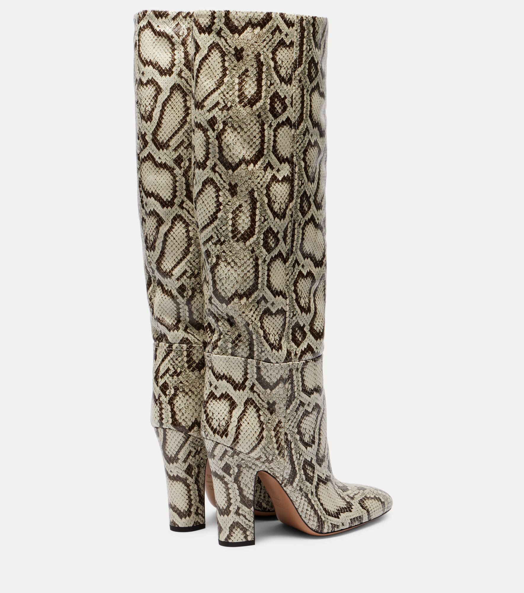 Lavinia 100 leather knee-high boots - 2