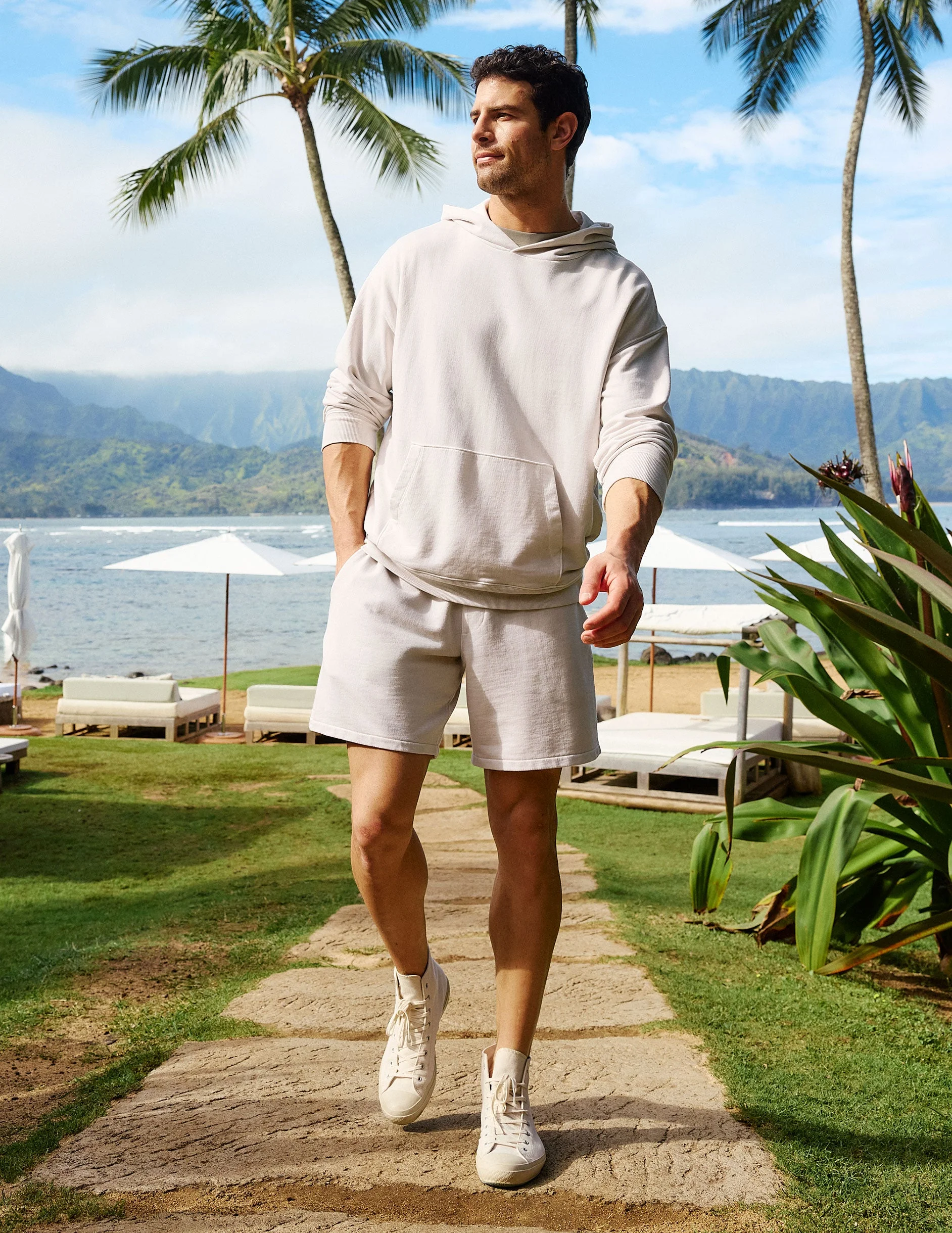 Beach Washed Terry Men's Short - 1