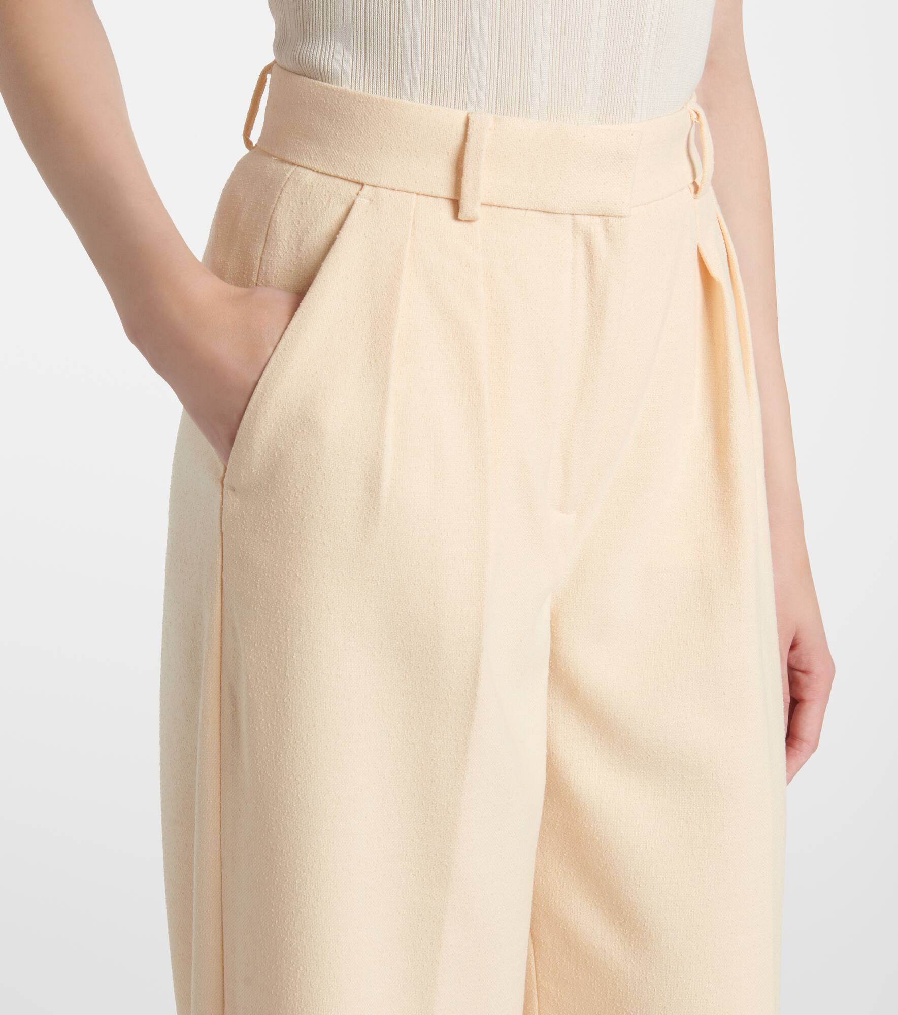 Rowan high-rise wide-leg pants - 4