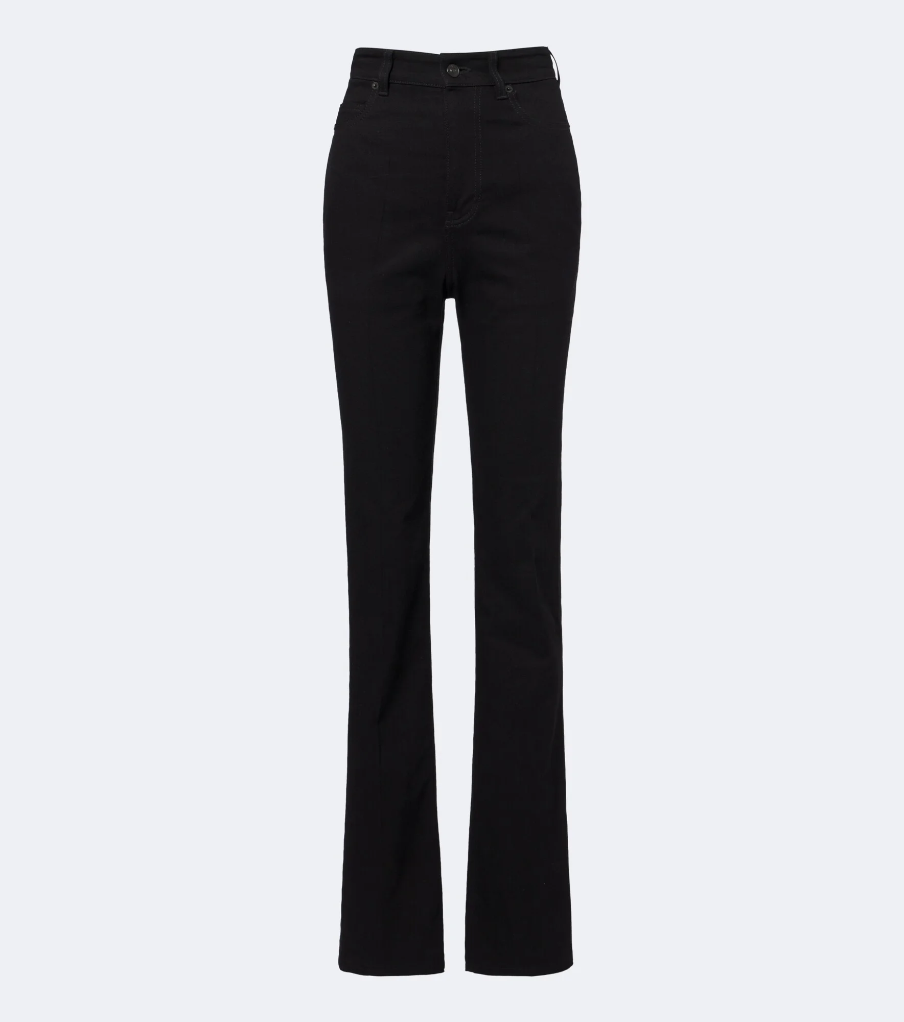 High-rise straight jeans - 1