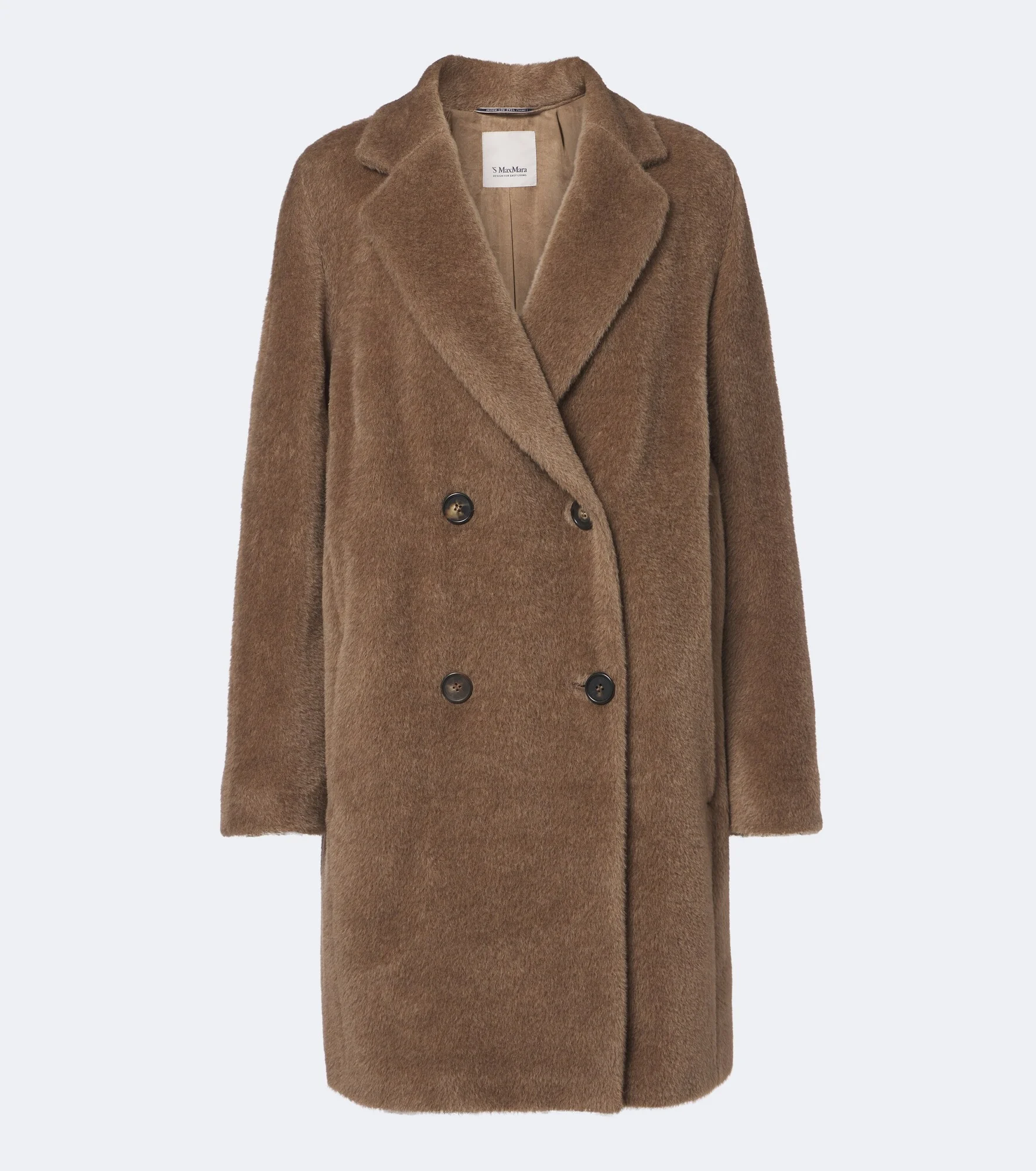 Alpaca and wool coat - 1